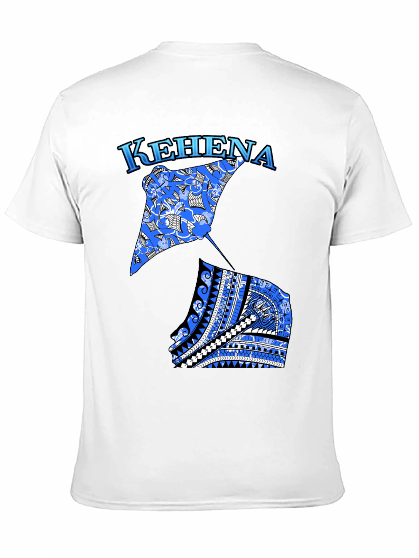 Kehena Stingray Black T-Shirt