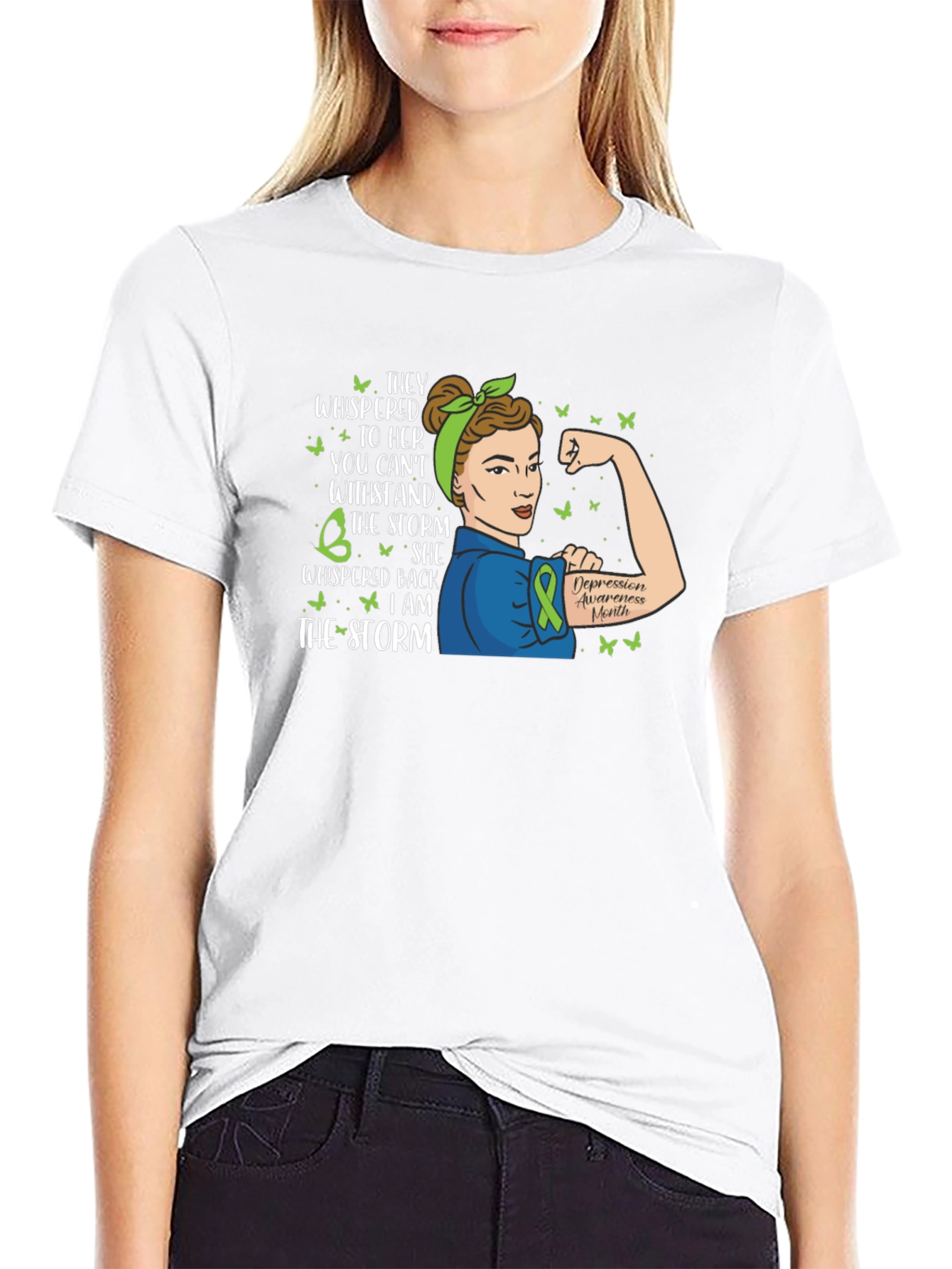 I Am The Storm Depression Awareness T-Shirt