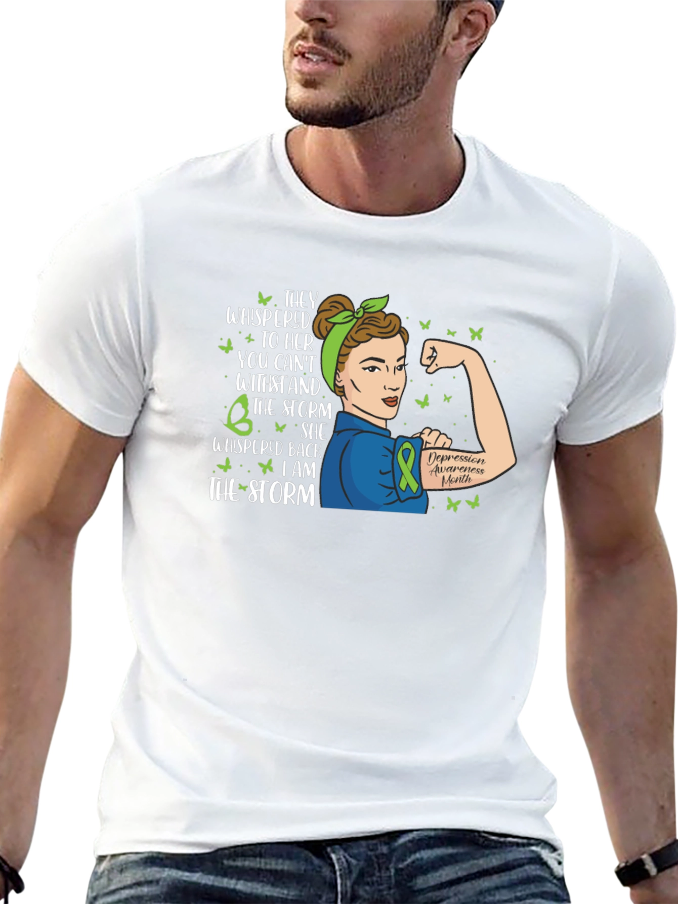 I Am The Storm Depression Awareness T-Shirt