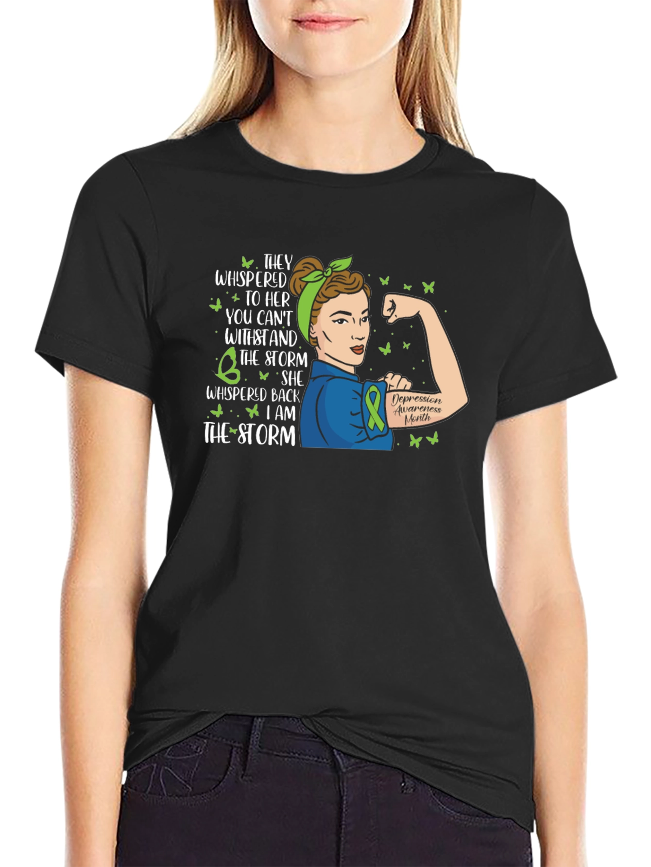 I Am The Storm Depression Awareness T-Shirt