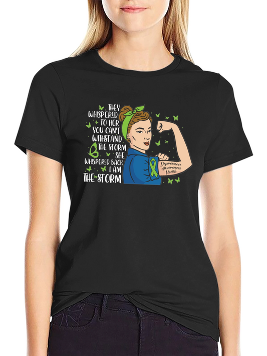 I Am The Storm Depression Awareness T-Shirt