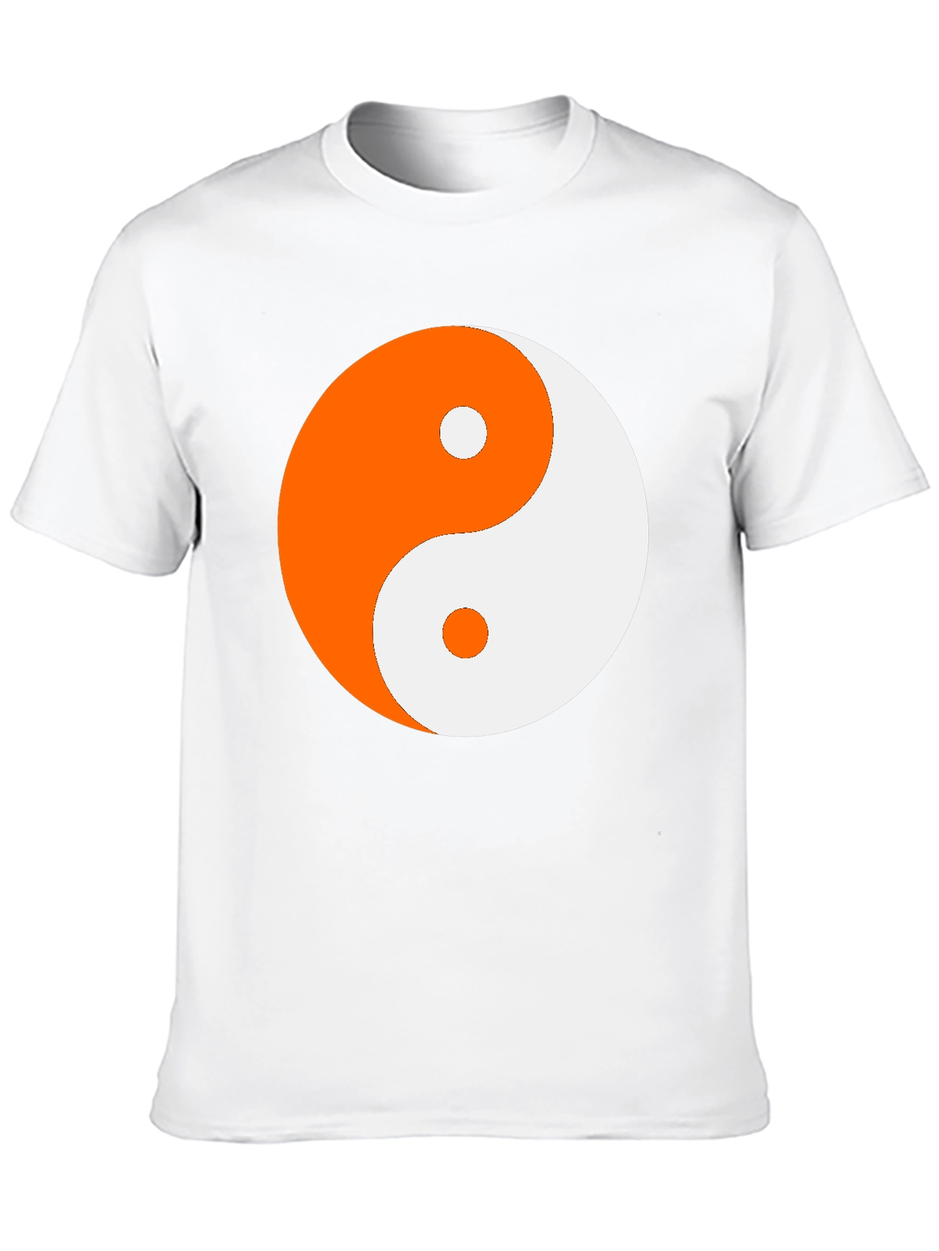 Yin Yang Graphic Tee - Black Cotton Blend