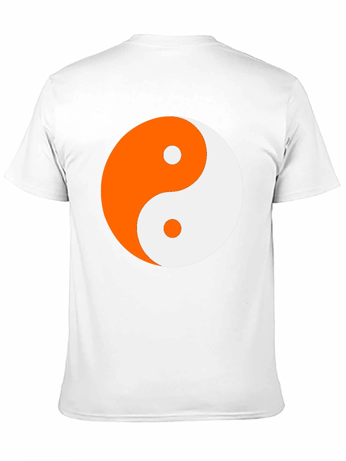 Yin Yang Graphic Tee - Black Cotton Blend