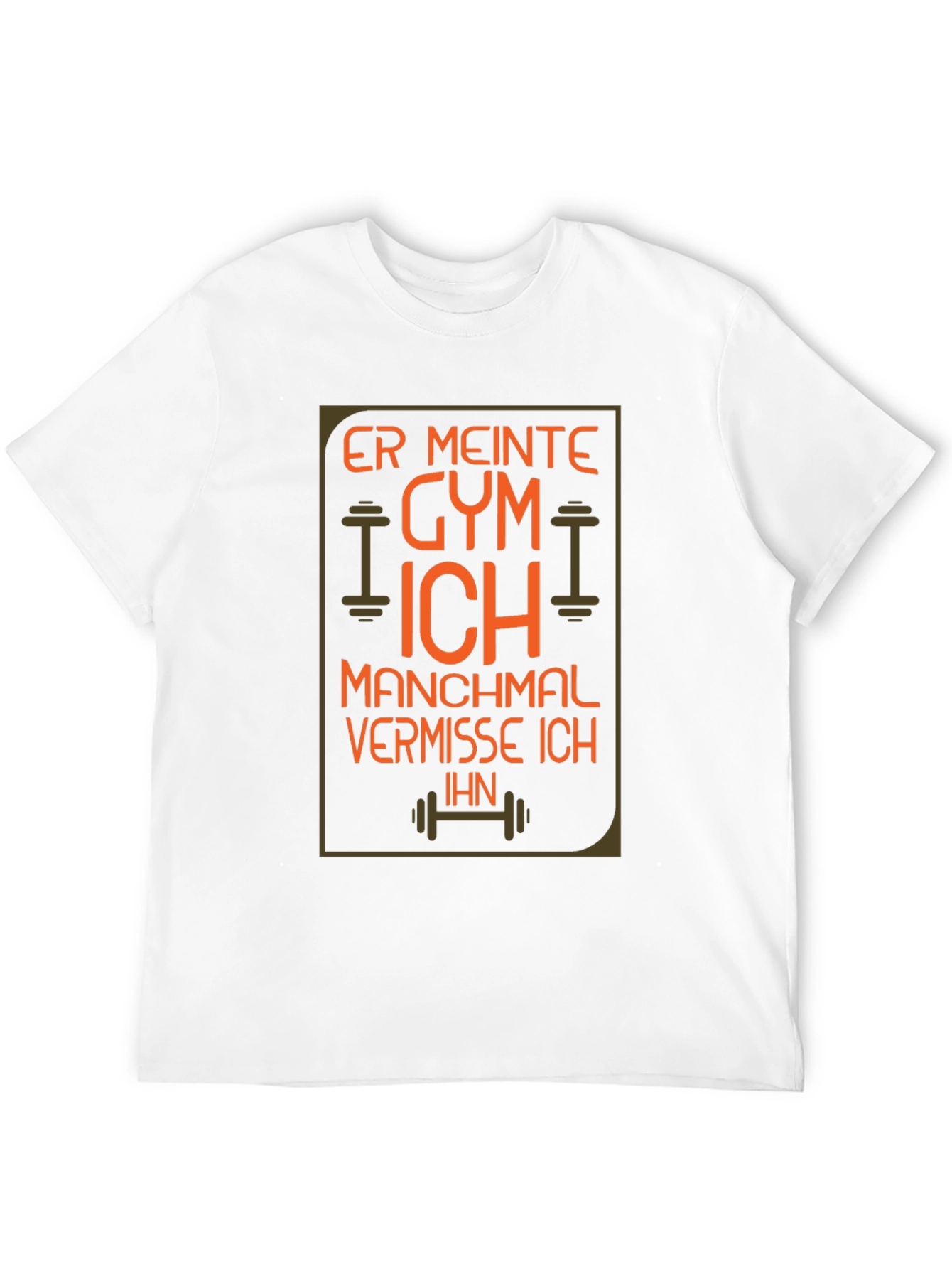 Gym Humor T-Shirt: I Miss Gym