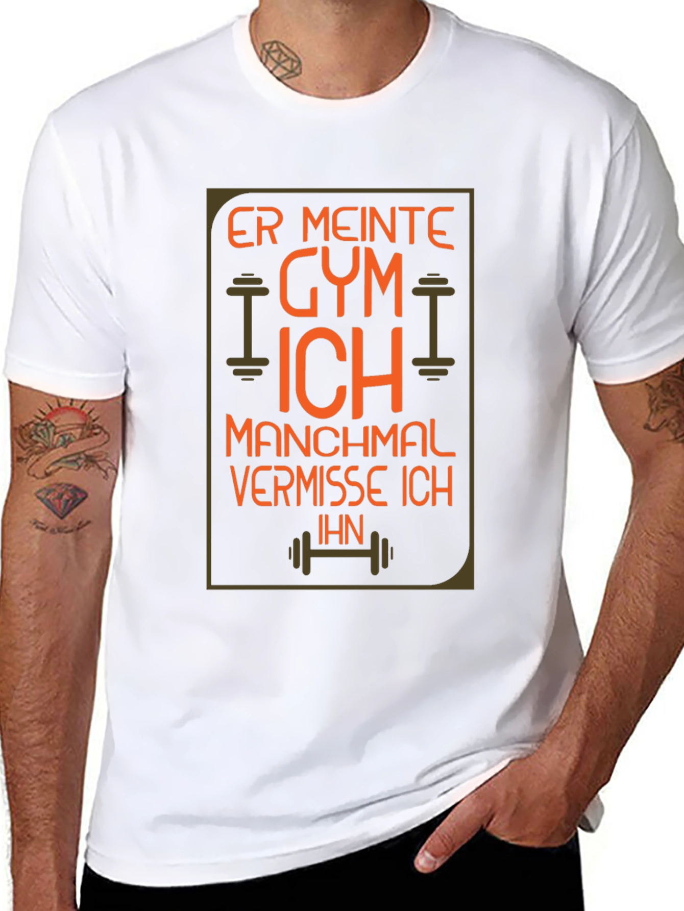 Gym Humor T-Shirt: I Miss Gym