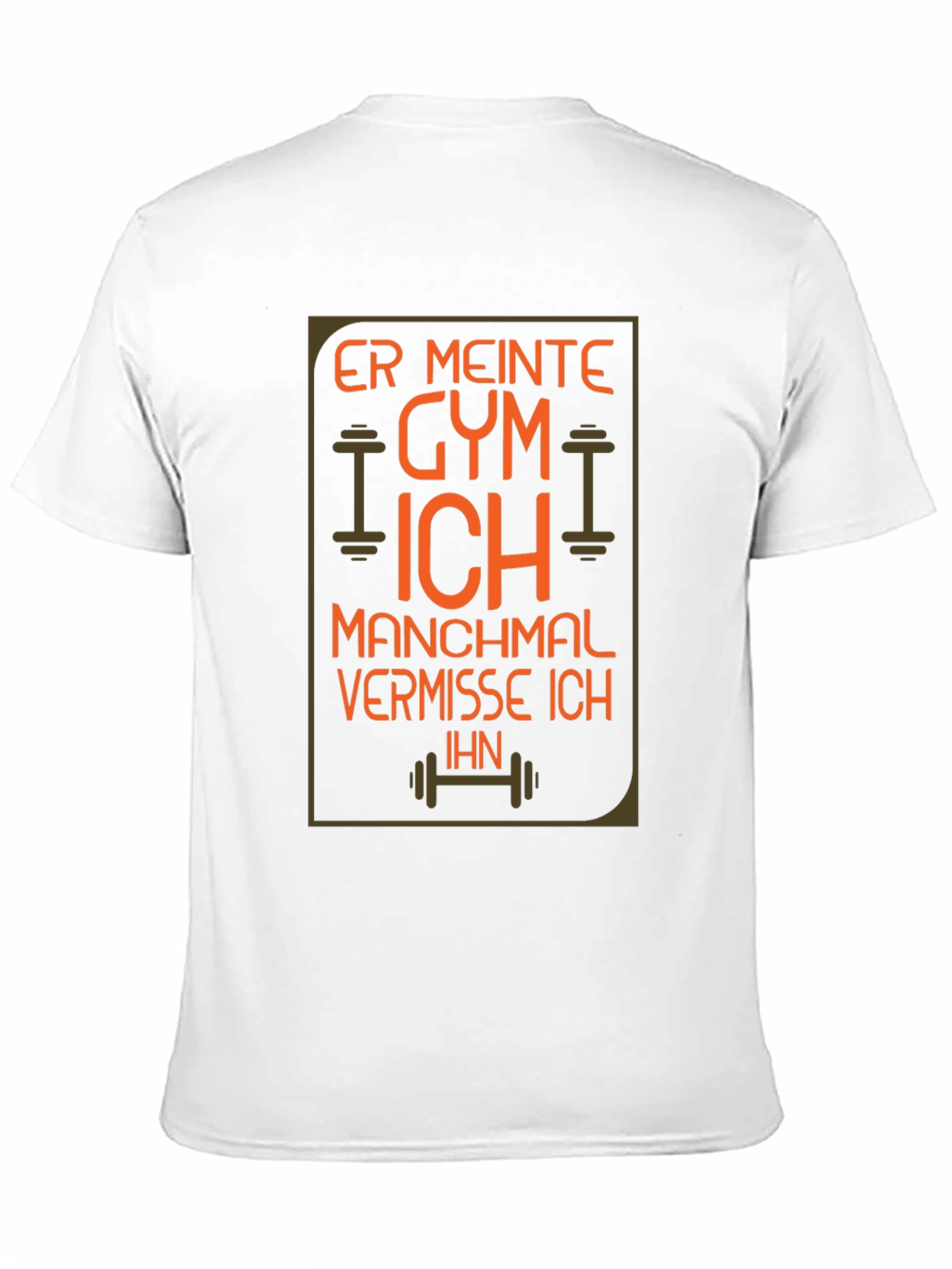 Gym Humor T-Shirt: I Miss Gym