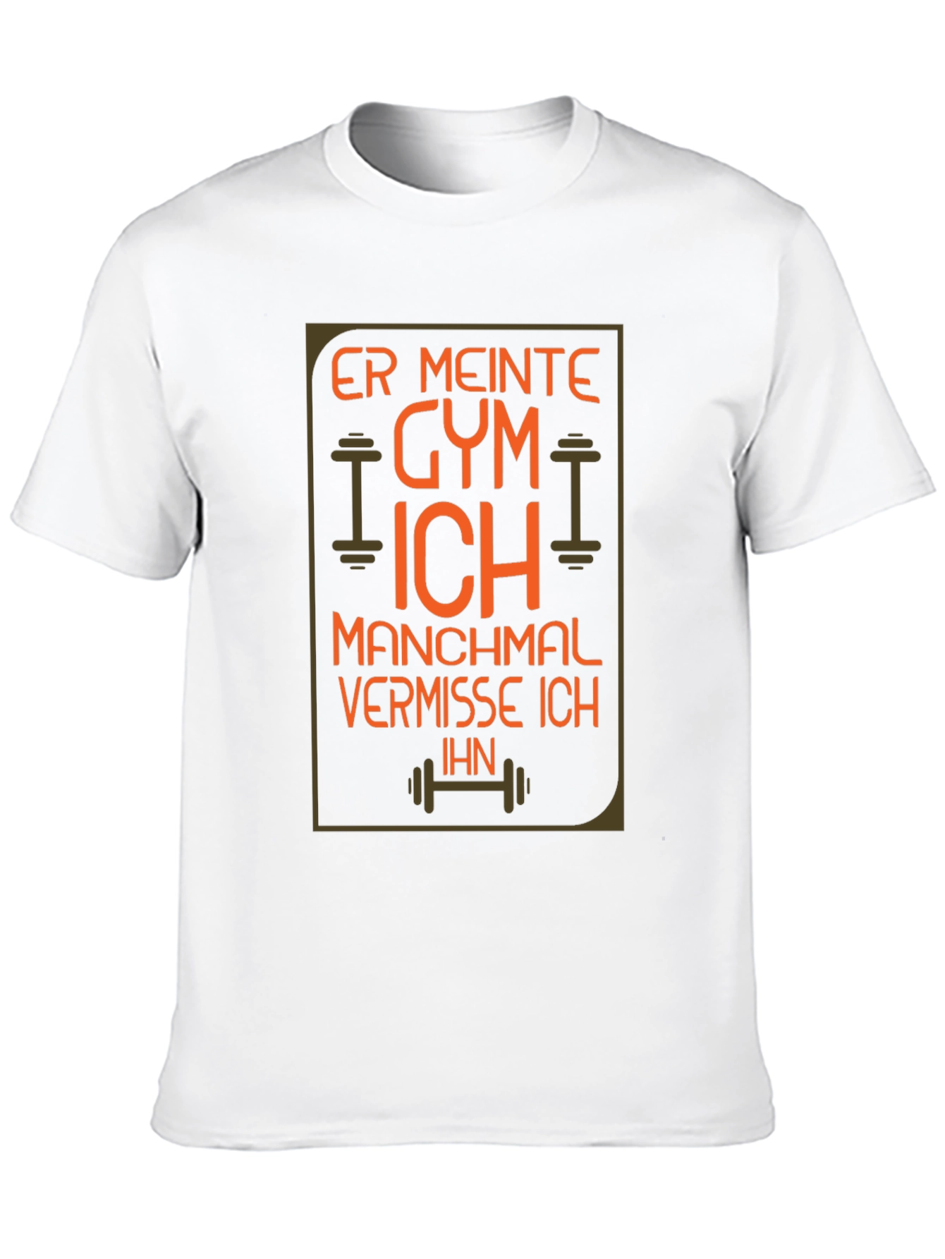 Gym Humor T-Shirt: I Miss Gym