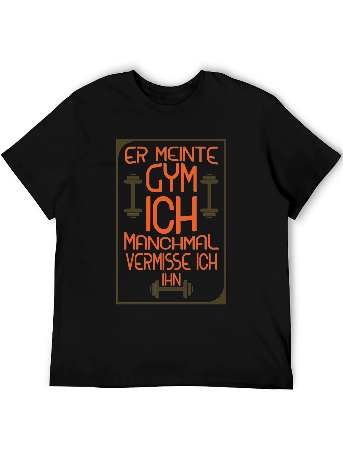 Gym Humor T-Shirt: I Miss Gym