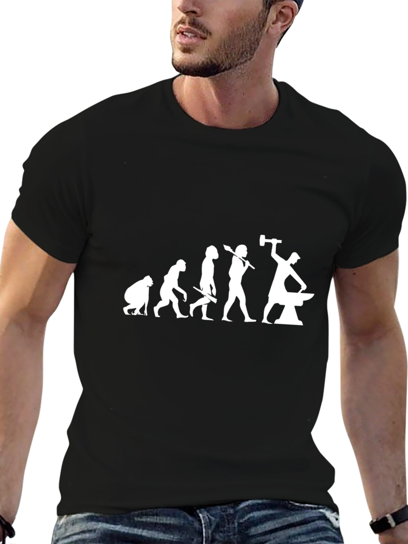 Evolution of Blacksmith T-Shirt