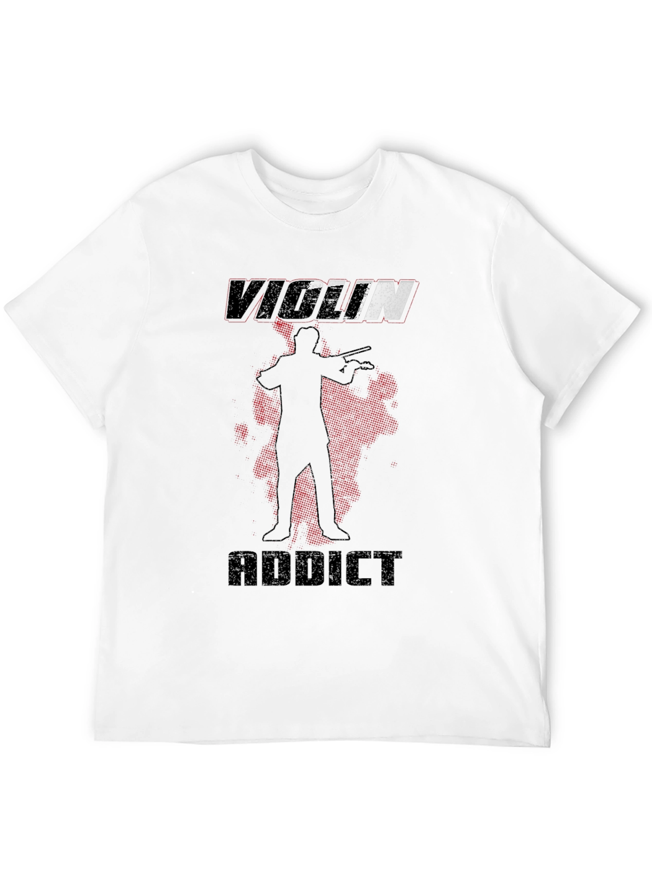 Violin Addict T-Shirt - Musician Novelty Tee