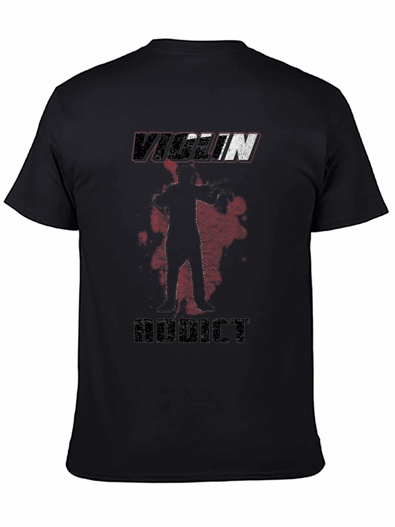 Violin Addict T-Shirt - Musician Novelty Tee