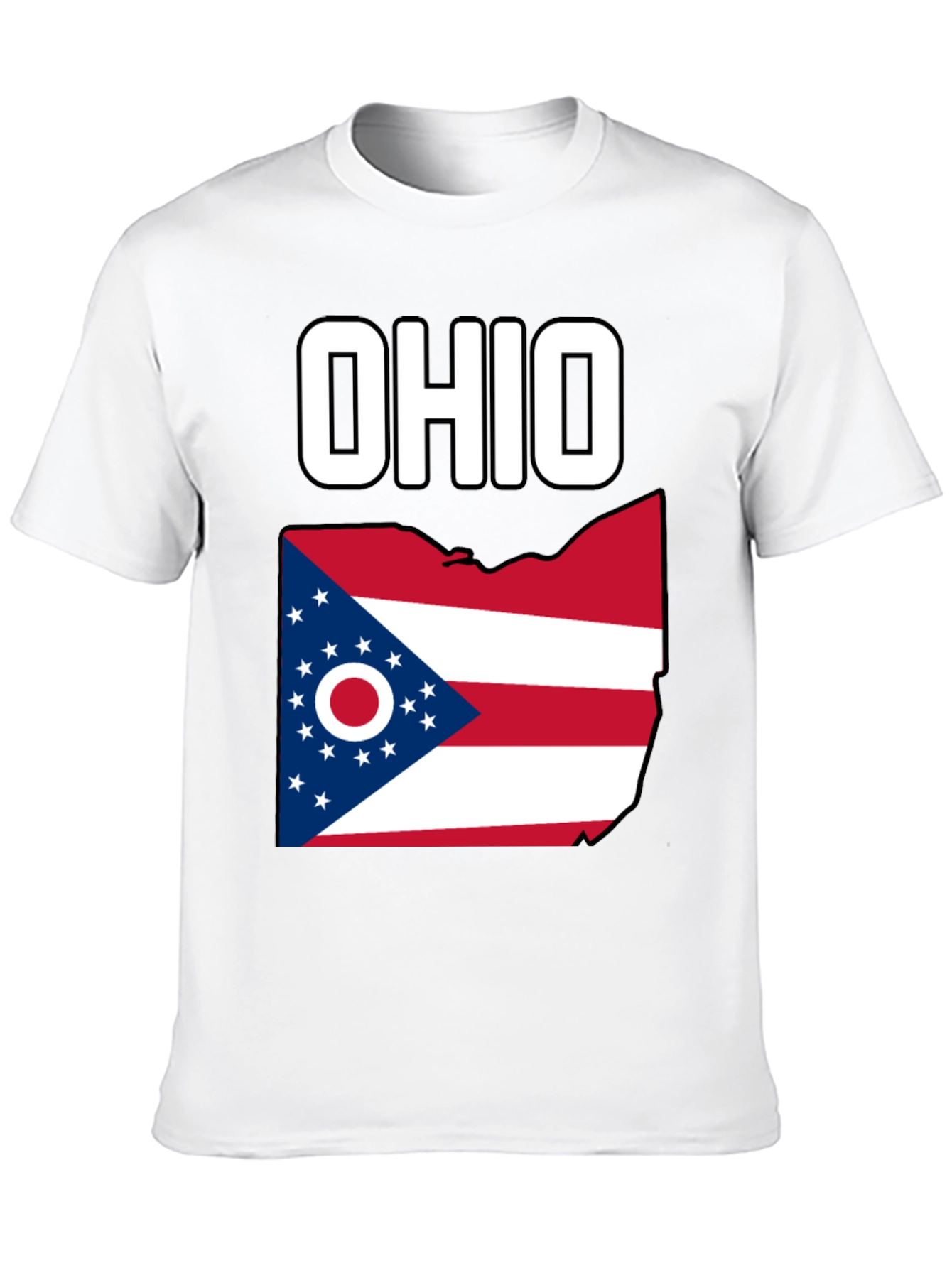 Ohio Flag Graphic T-Shirt