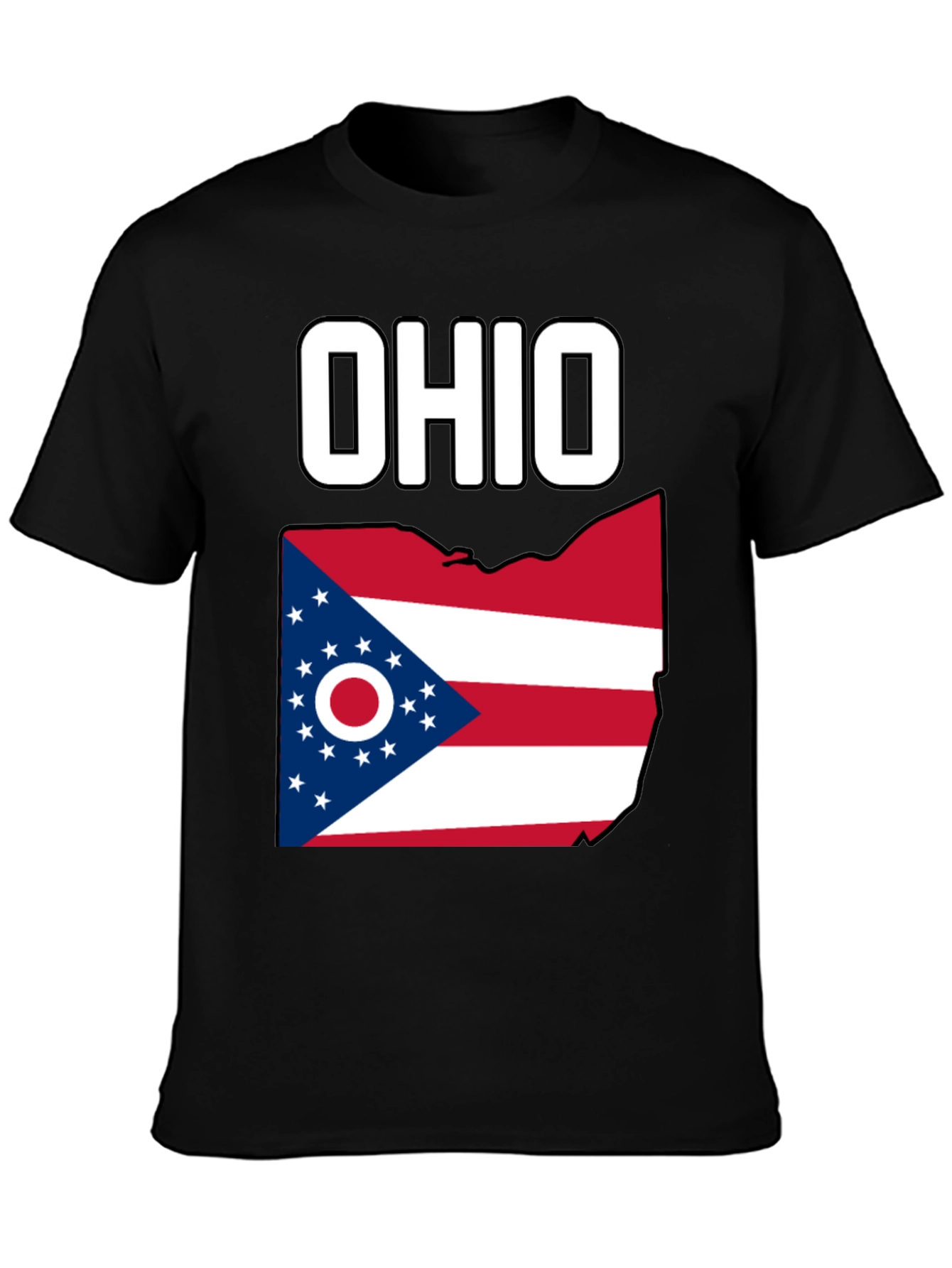 Ohio Flag Graphic T-Shirt