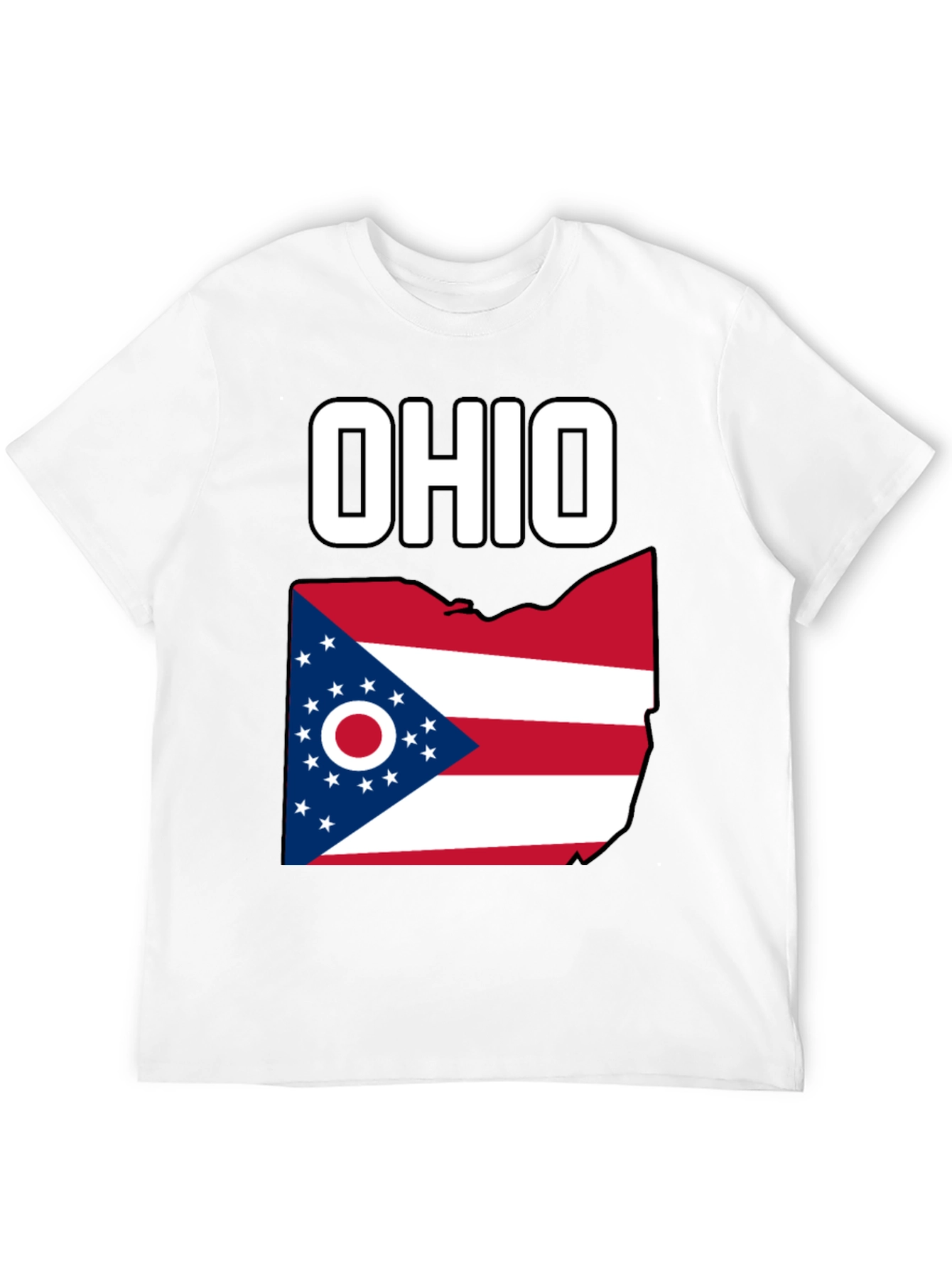 Ohio Flag Graphic T-Shirt