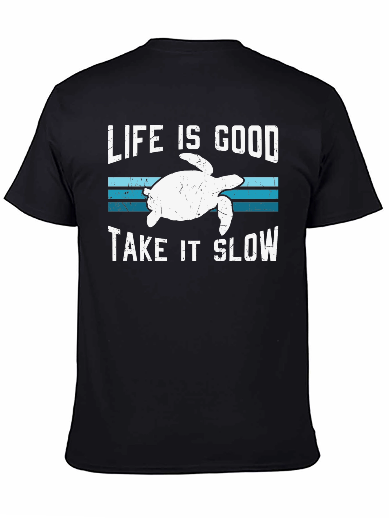 Life Is Good Turtle Graphic T-Shirt