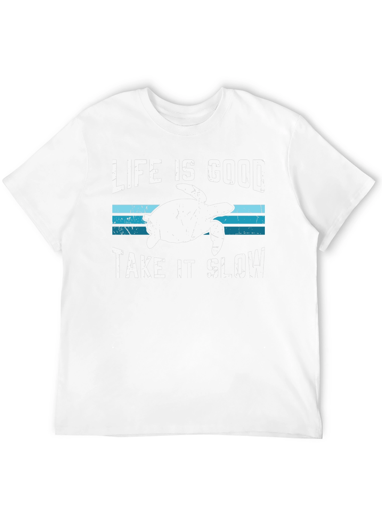 Life Is Good Turtle Graphic T-Shirt