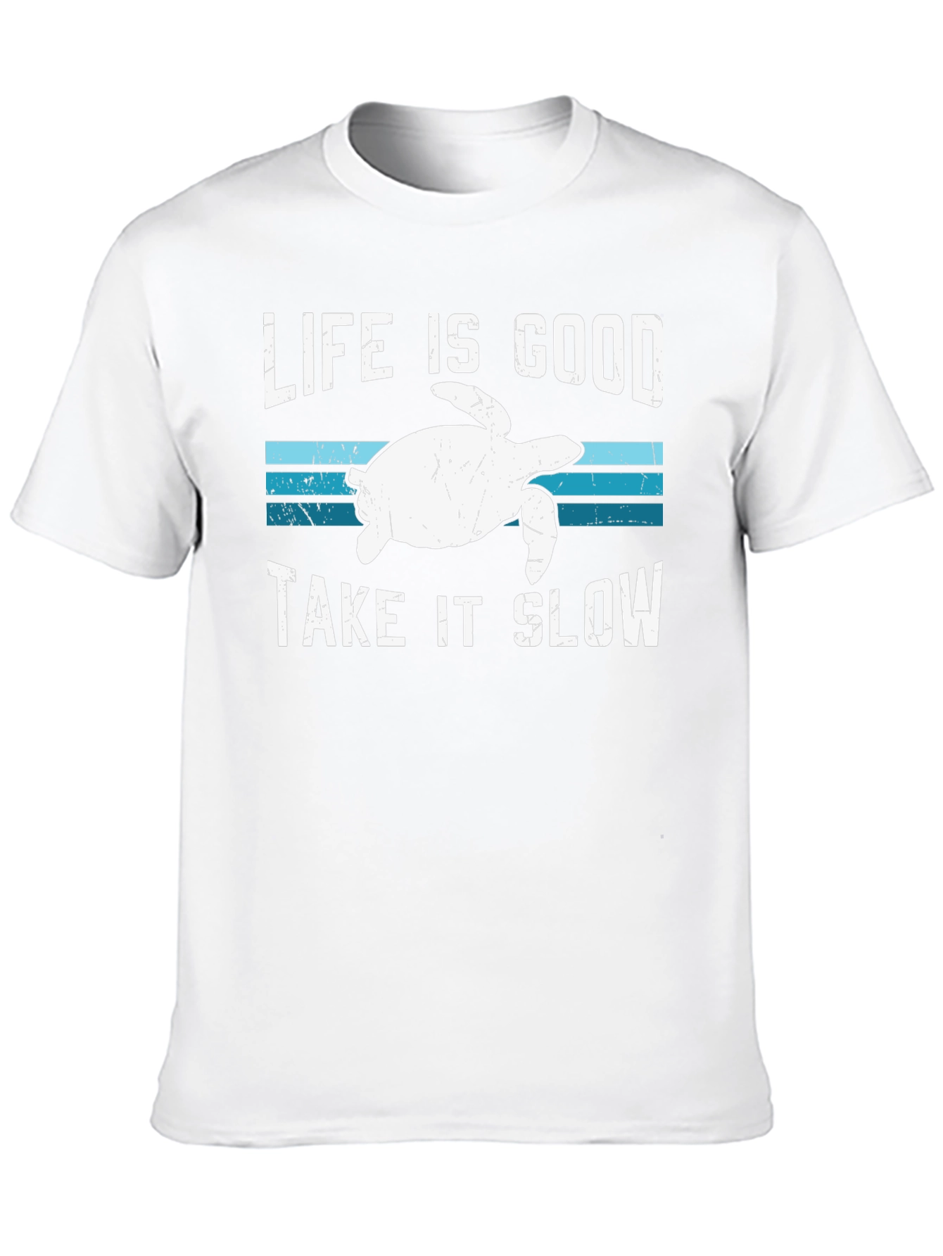 Life Is Good Turtle Graphic T-Shirt