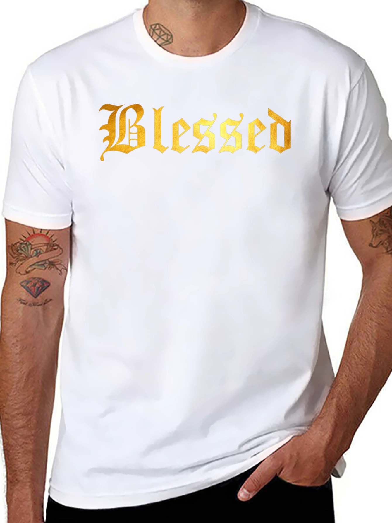 Blessed Graphic Tee - Black T-Shirt