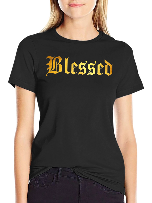 Blessed Graphic Tee - Black T-Shirt