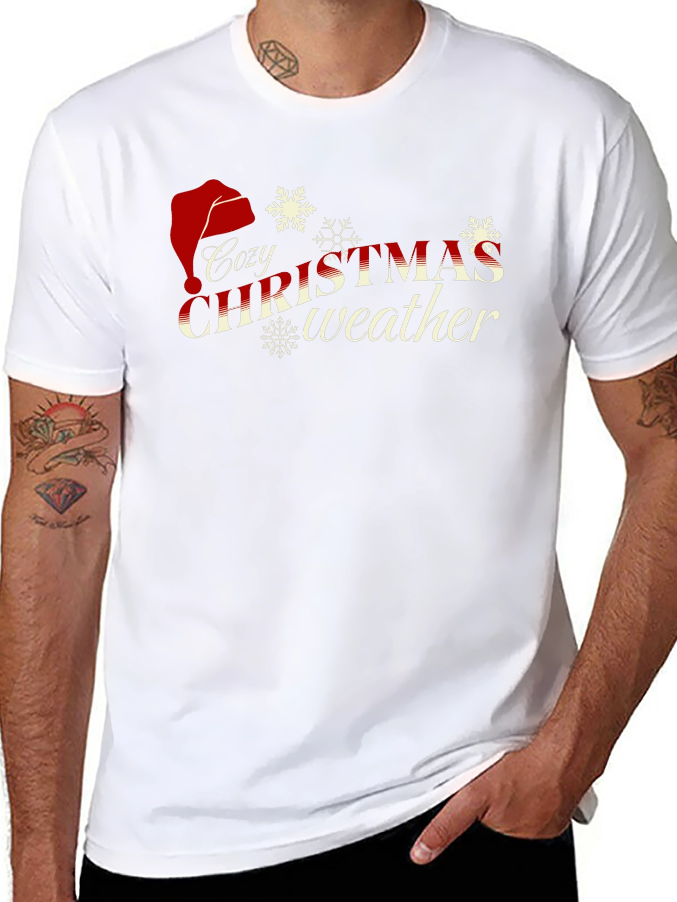Cozy Christmas Weather Graphic Tee