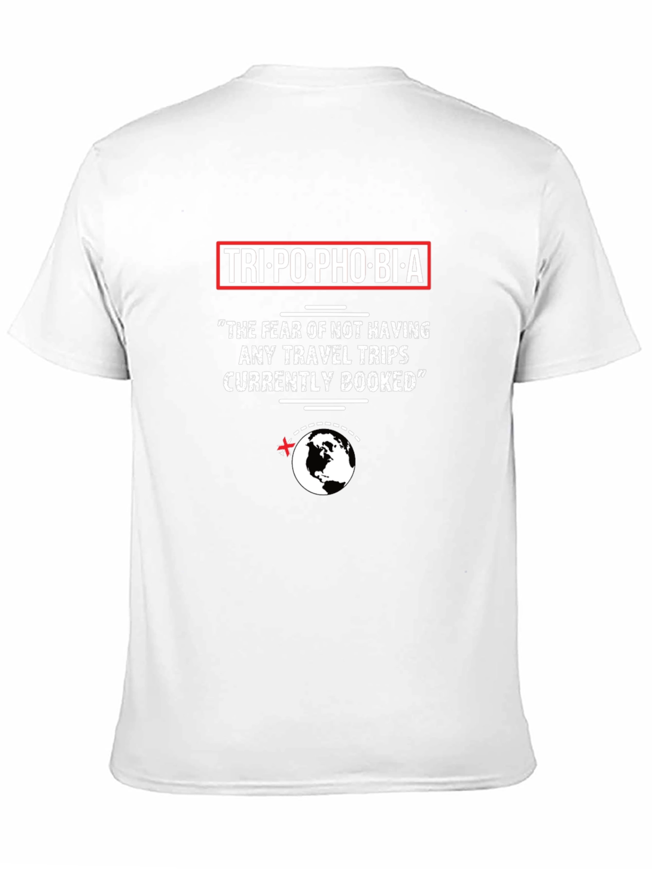 Tripophobia T-Shirt - Funny Travel Lover Tee