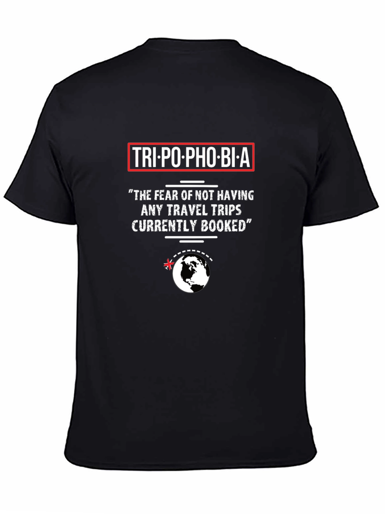 Tripophobia T-Shirt - Funny Travel Lover Tee