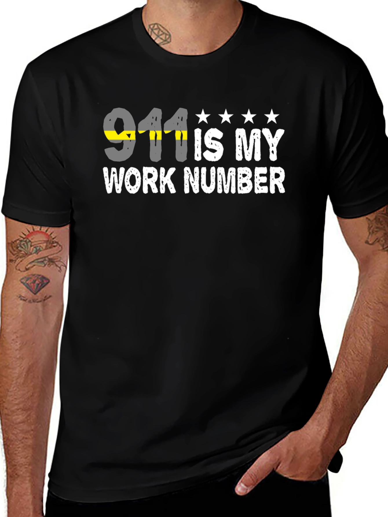 911 Is My Work Number T-Shirt
