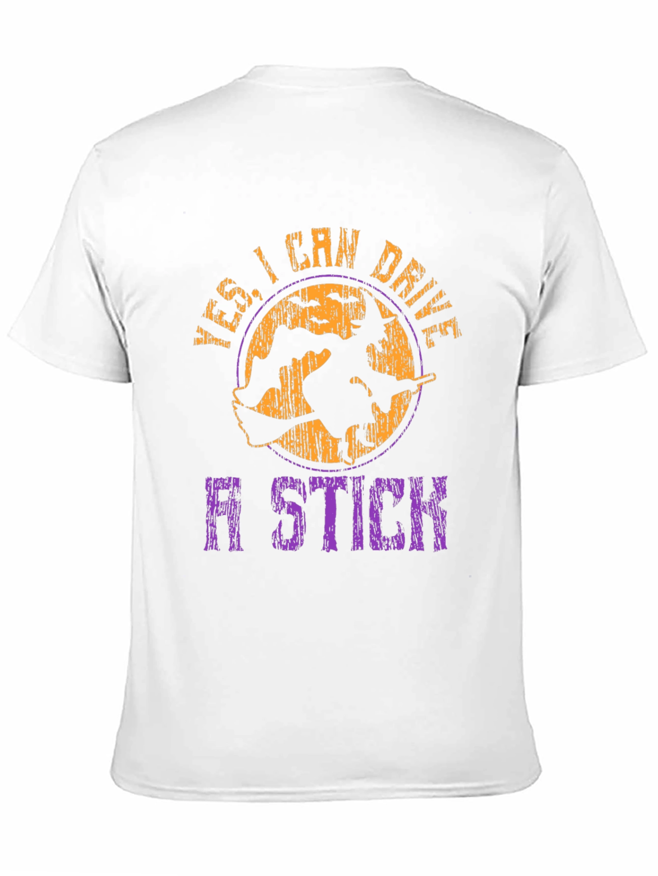 Yes I Can Drive A Stick Halloween Graphic Tee