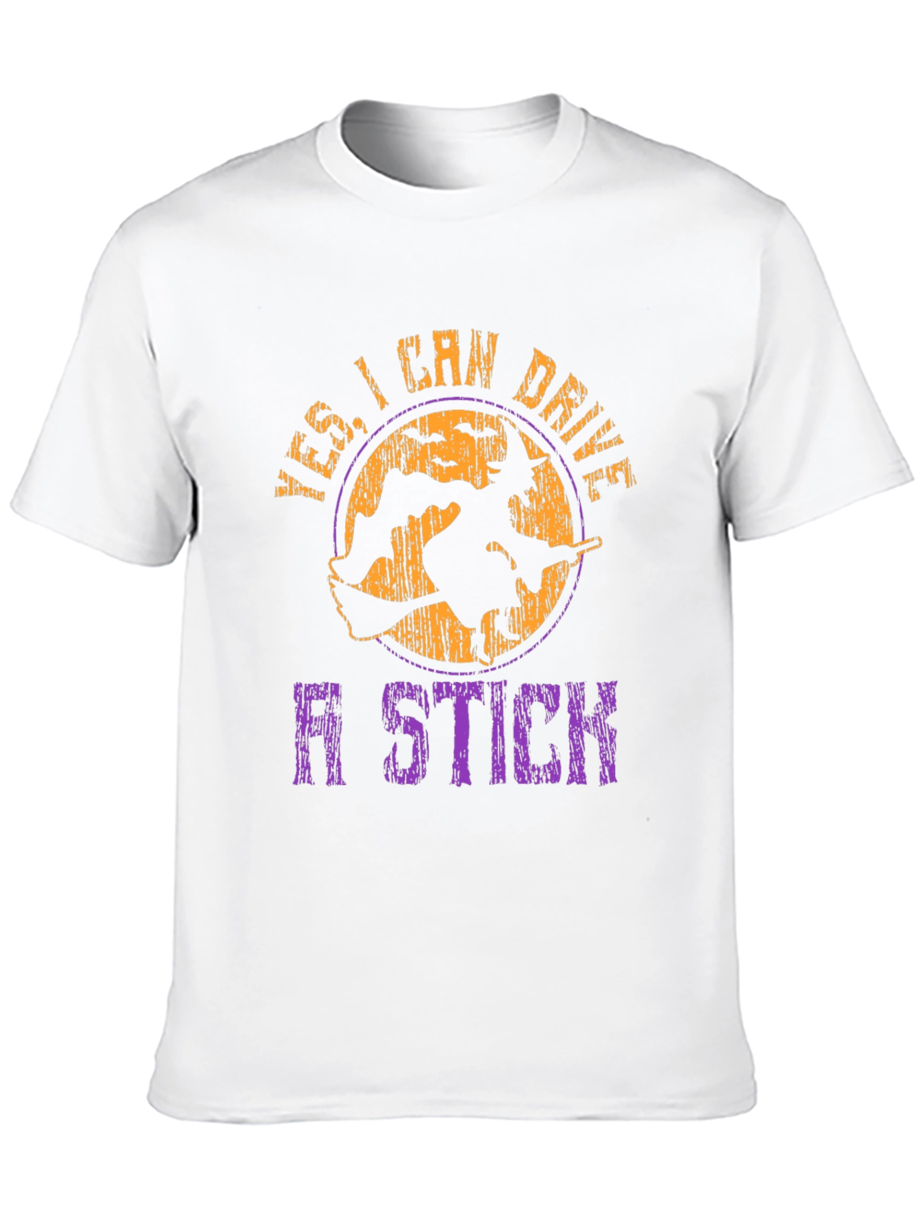 Yes I Can Drive A Stick Halloween Graphic Tee