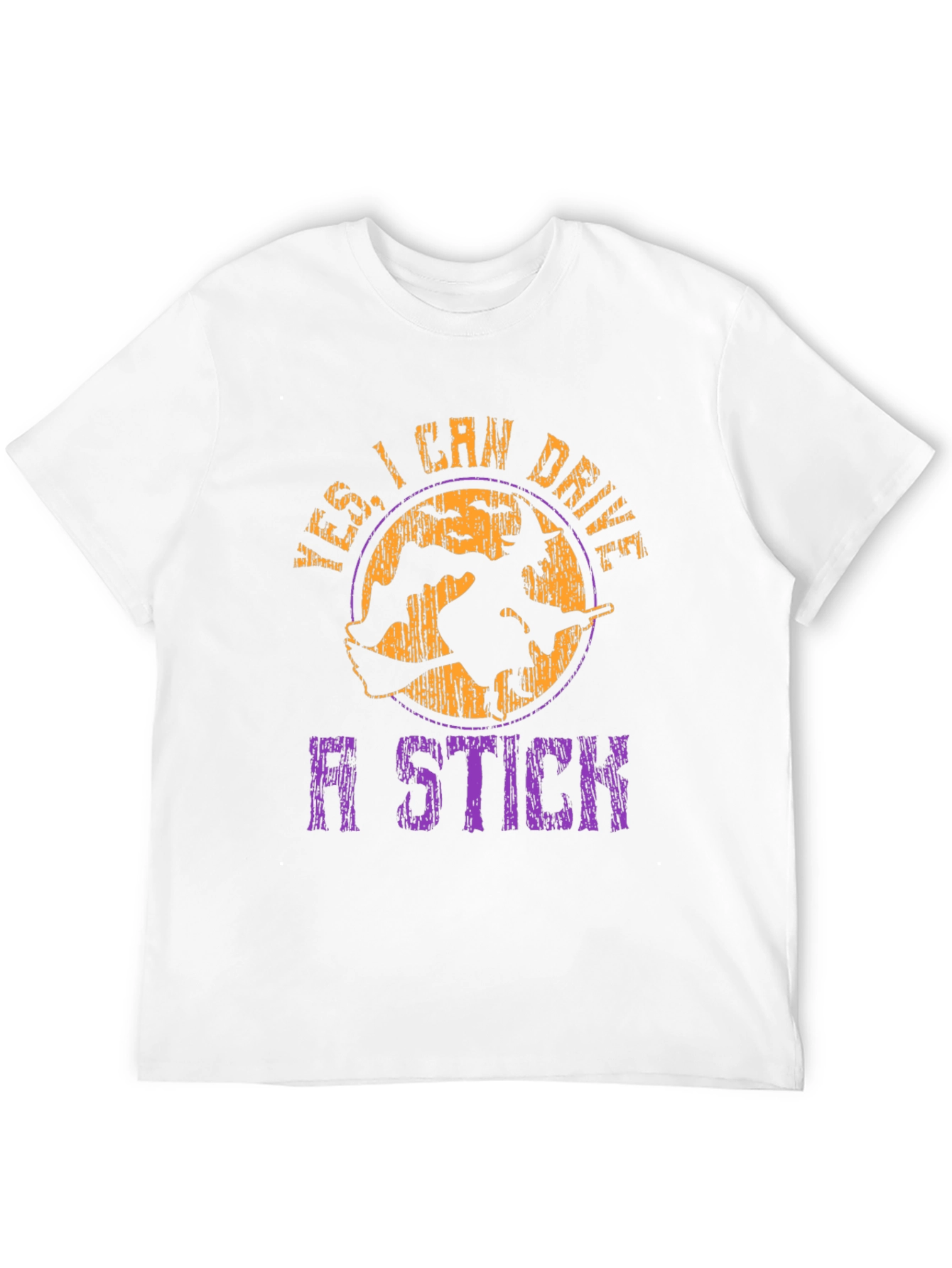 Yes I Can Drive A Stick Halloween Graphic Tee