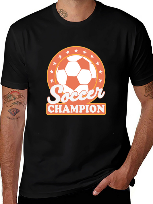 Soccer Champion T-Shirt - Black