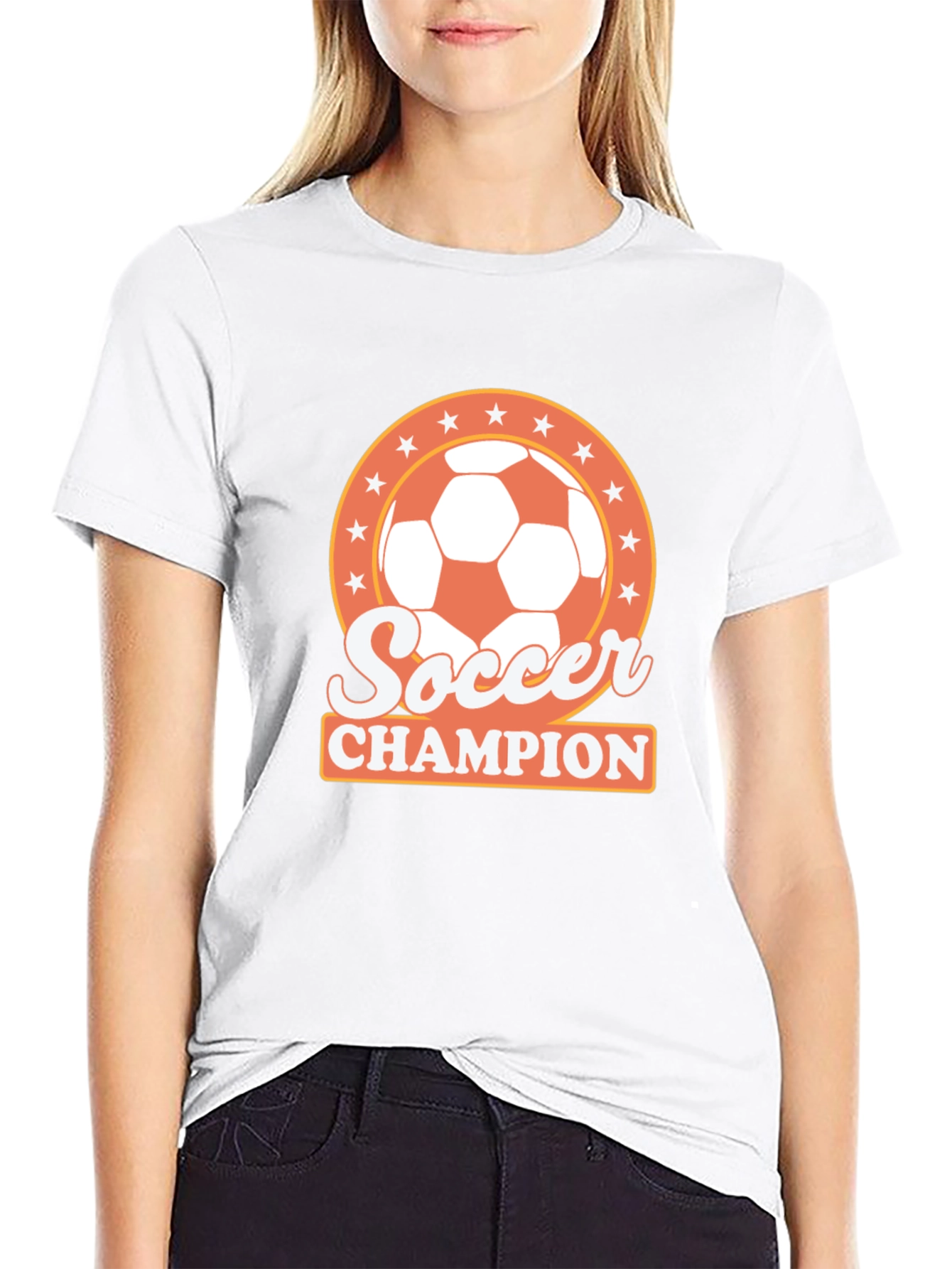 Soccer Champion T-Shirt - Black