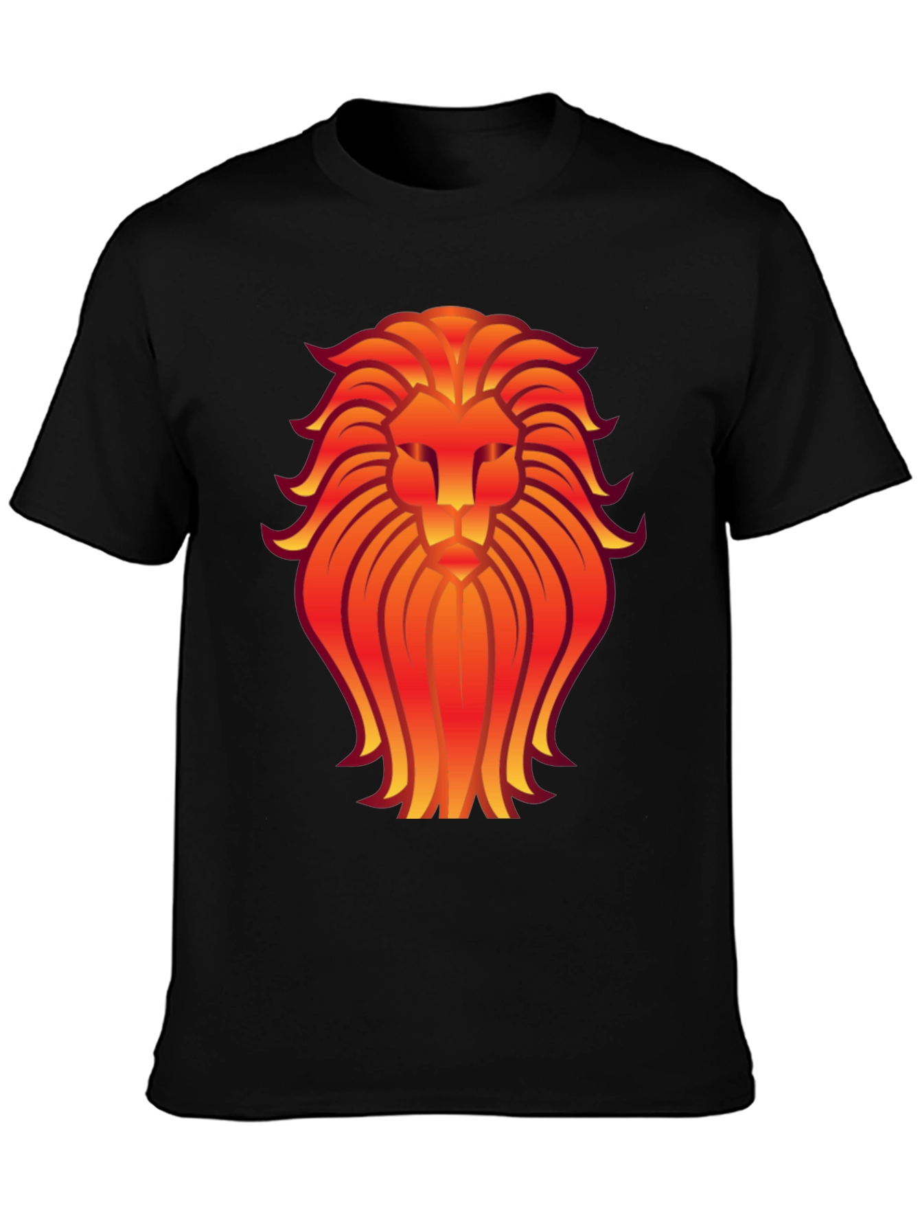 Fiery Lion Graphic Tee - Bold & Stylish