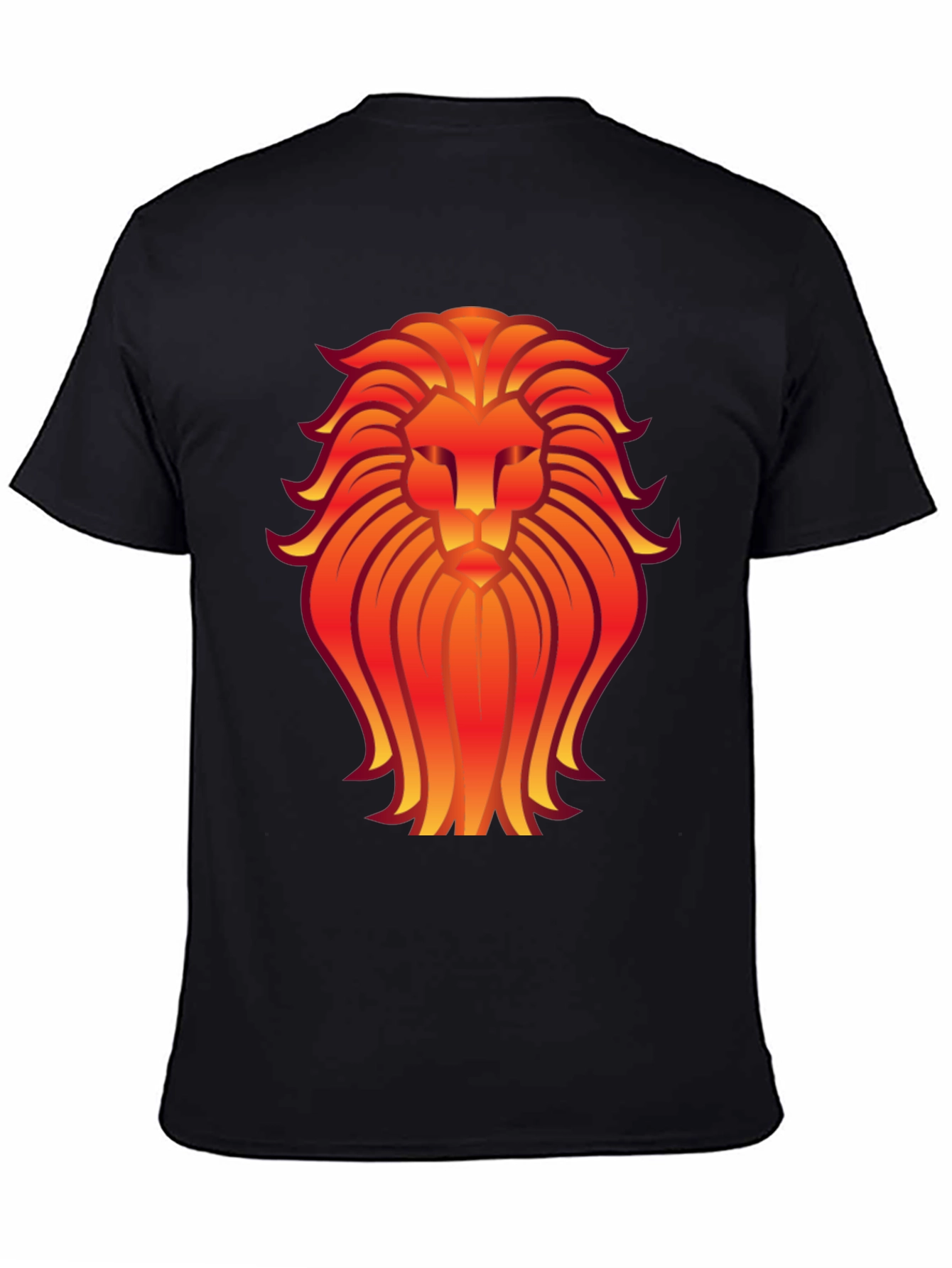 Fiery Lion Graphic Tee - Bold & Stylish