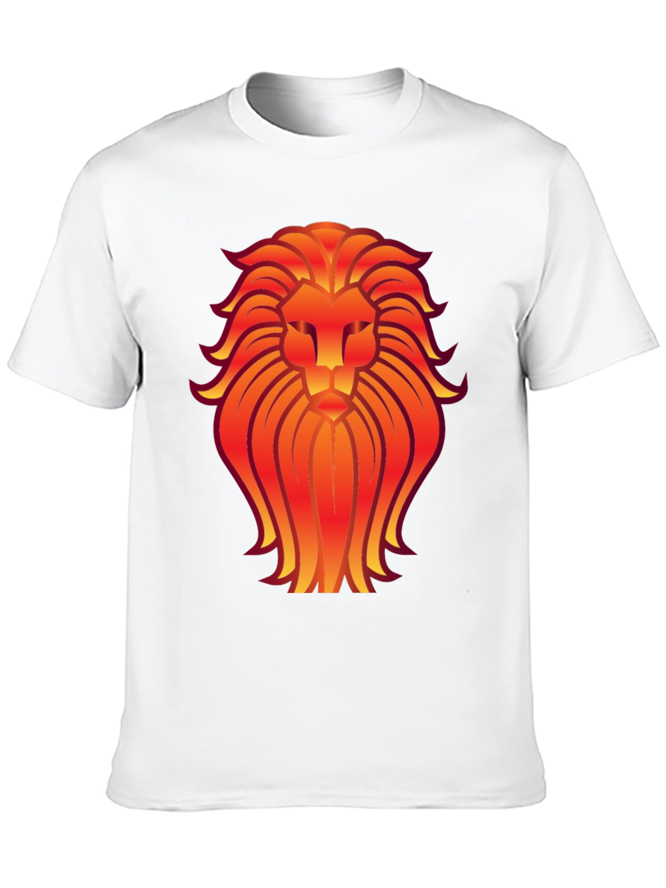 Fiery Lion Graphic Tee - Bold & Stylish