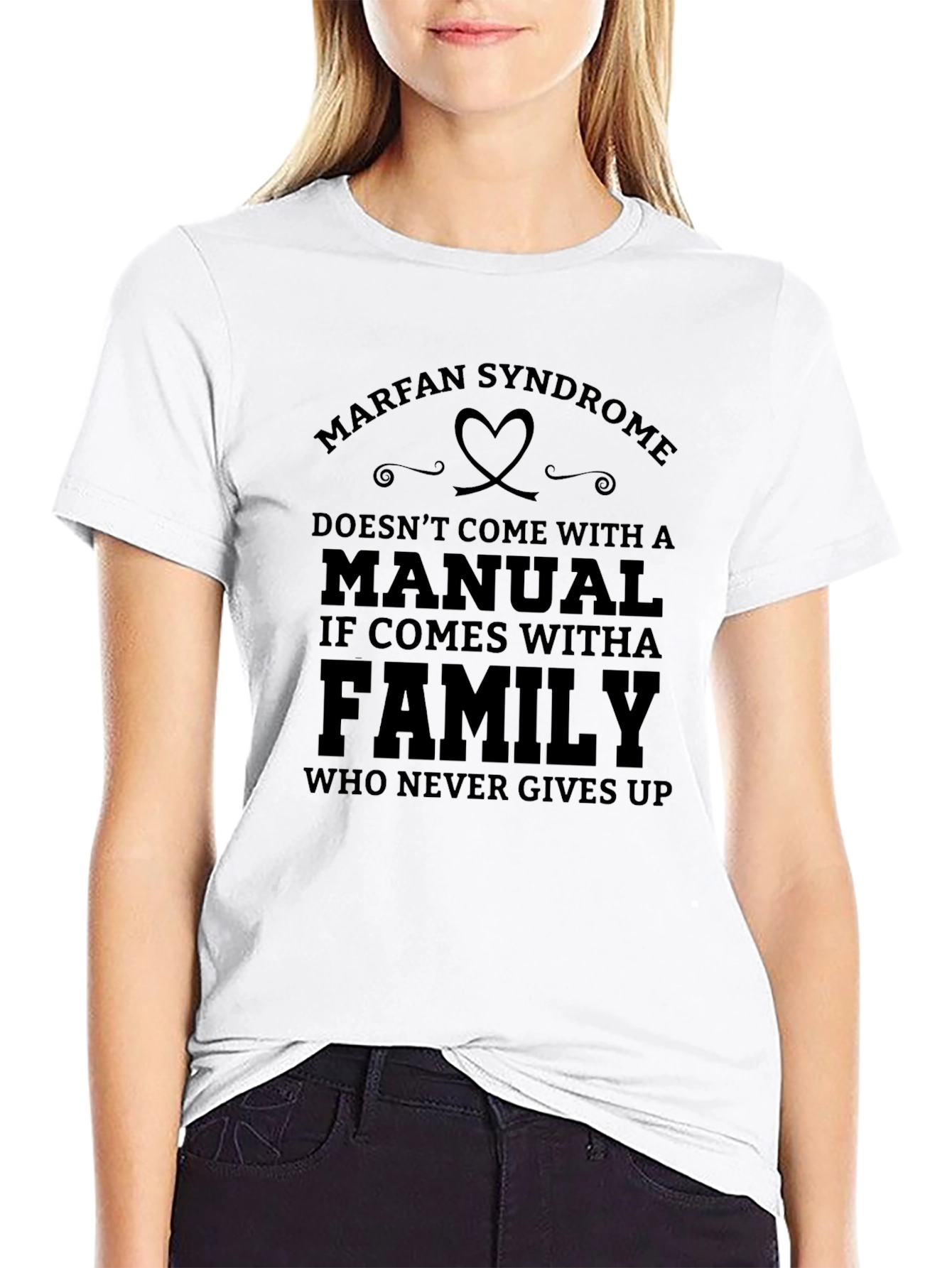 Marfan Syndrome Family Support T-Shirt
