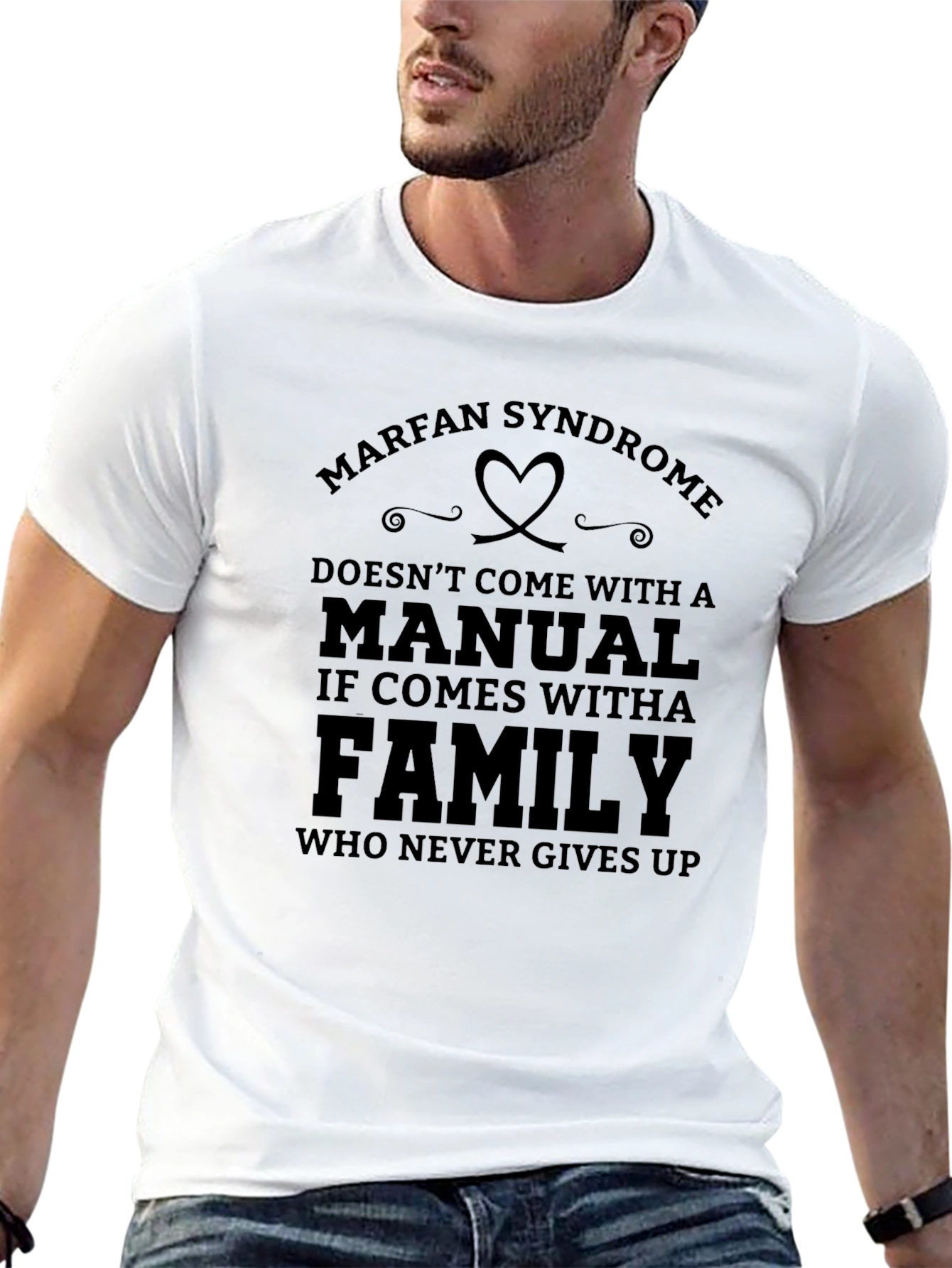 Marfan Syndrome Family Support T-Shirt