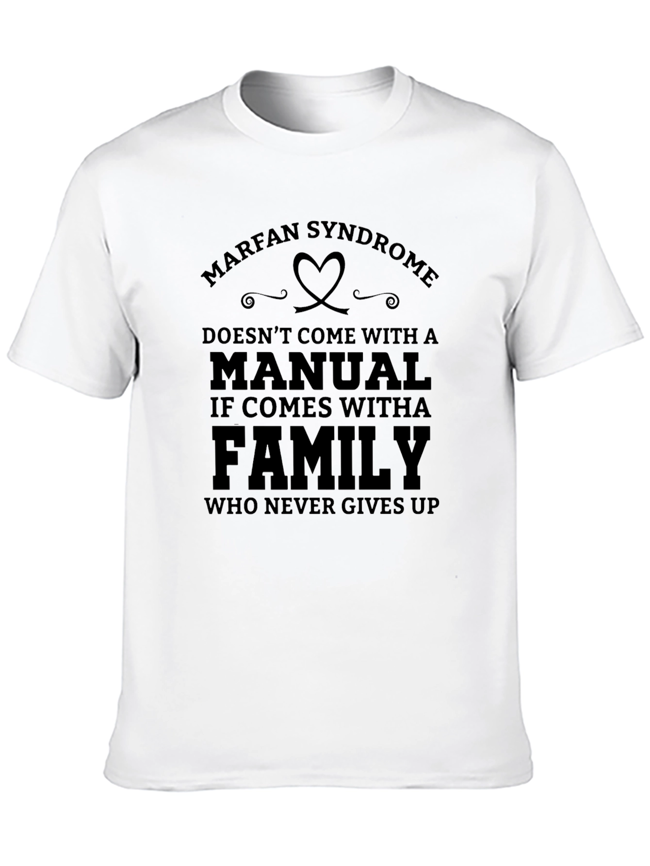 Marfan Syndrome Family Support T-Shirt