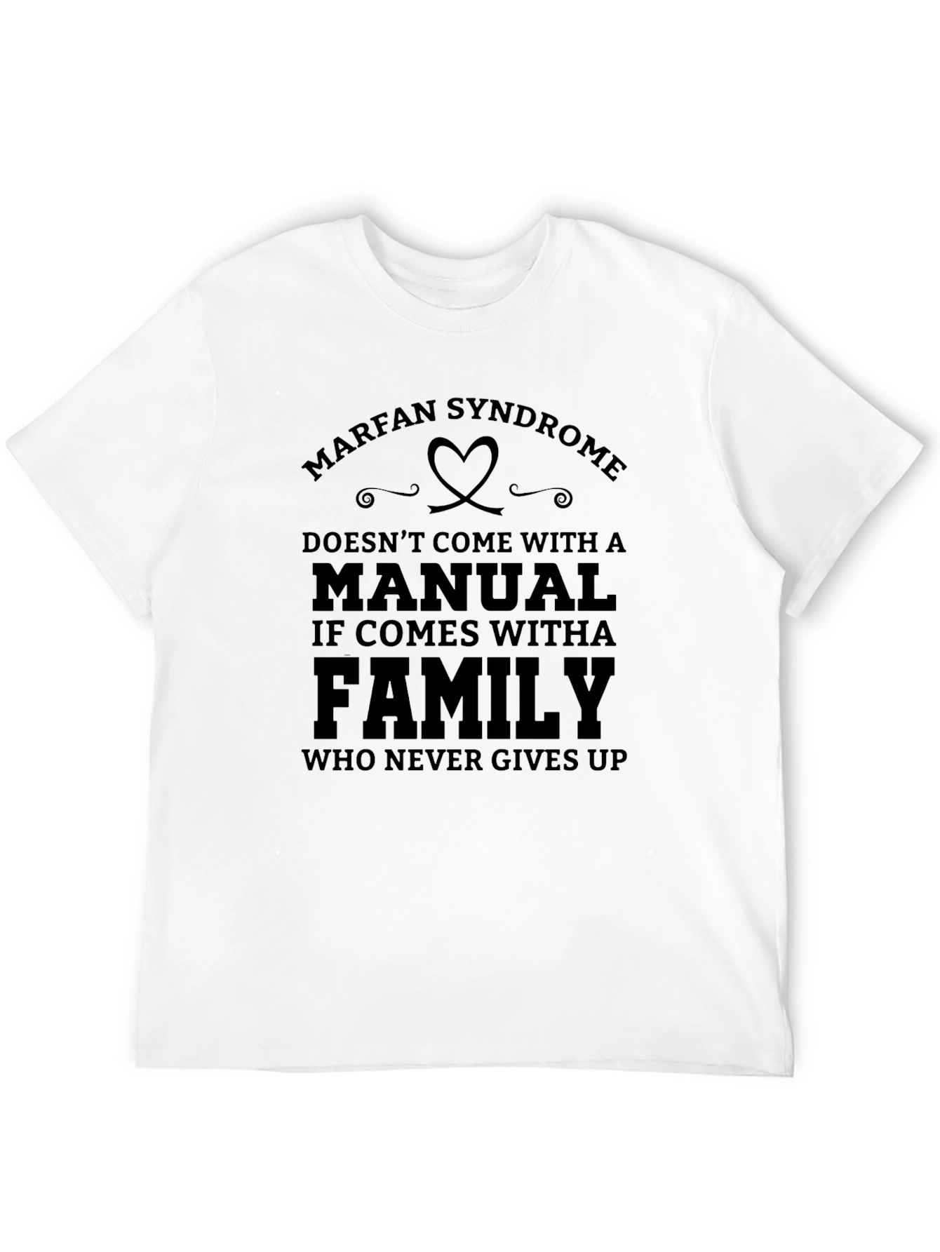 Marfan Syndrome Family Support T-Shirt