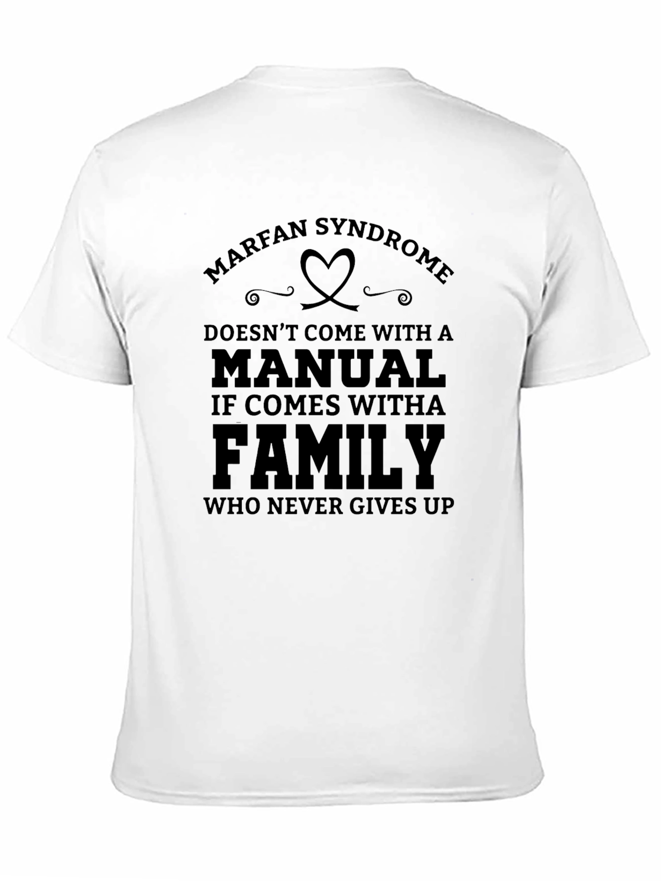 Marfan Syndrome Family Support T-Shirt