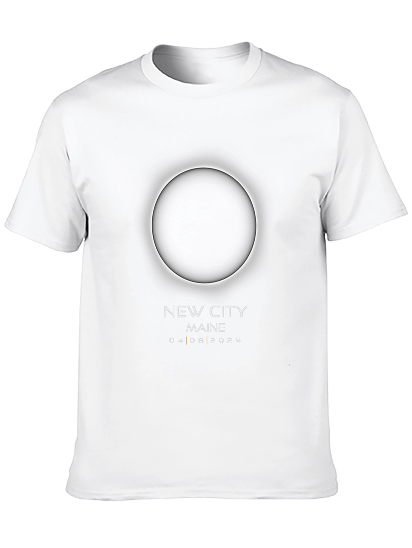 Total Solar Eclipse April 8 2024 Black T-Shirt
