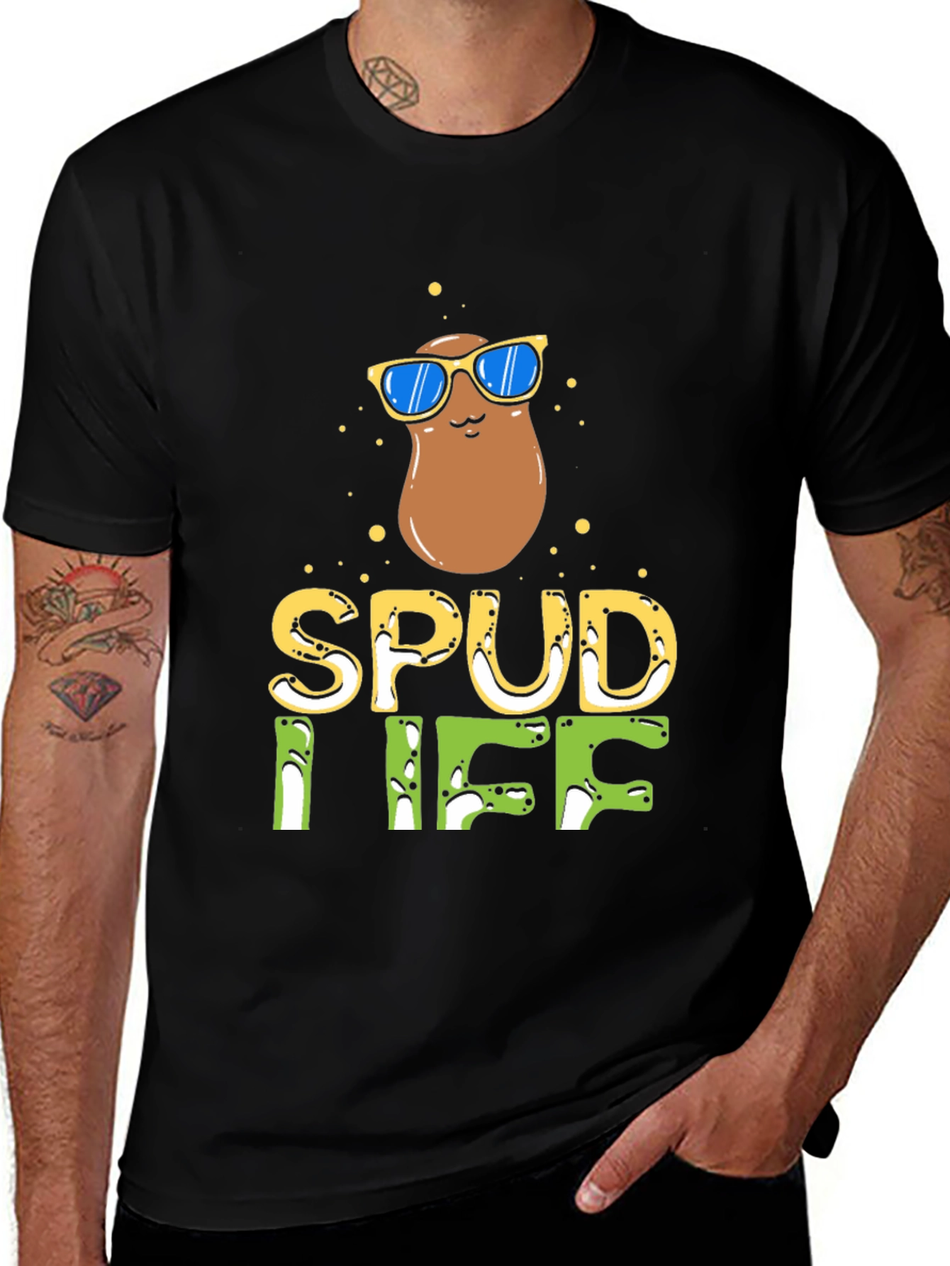 Spud Life Graphic Tee - Potato Coolness