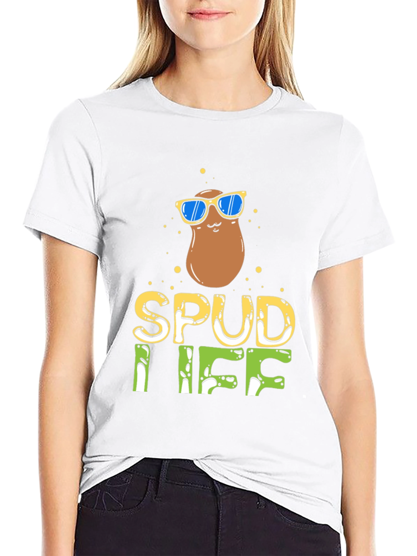 Spud Life Graphic Tee - Potato Coolness
