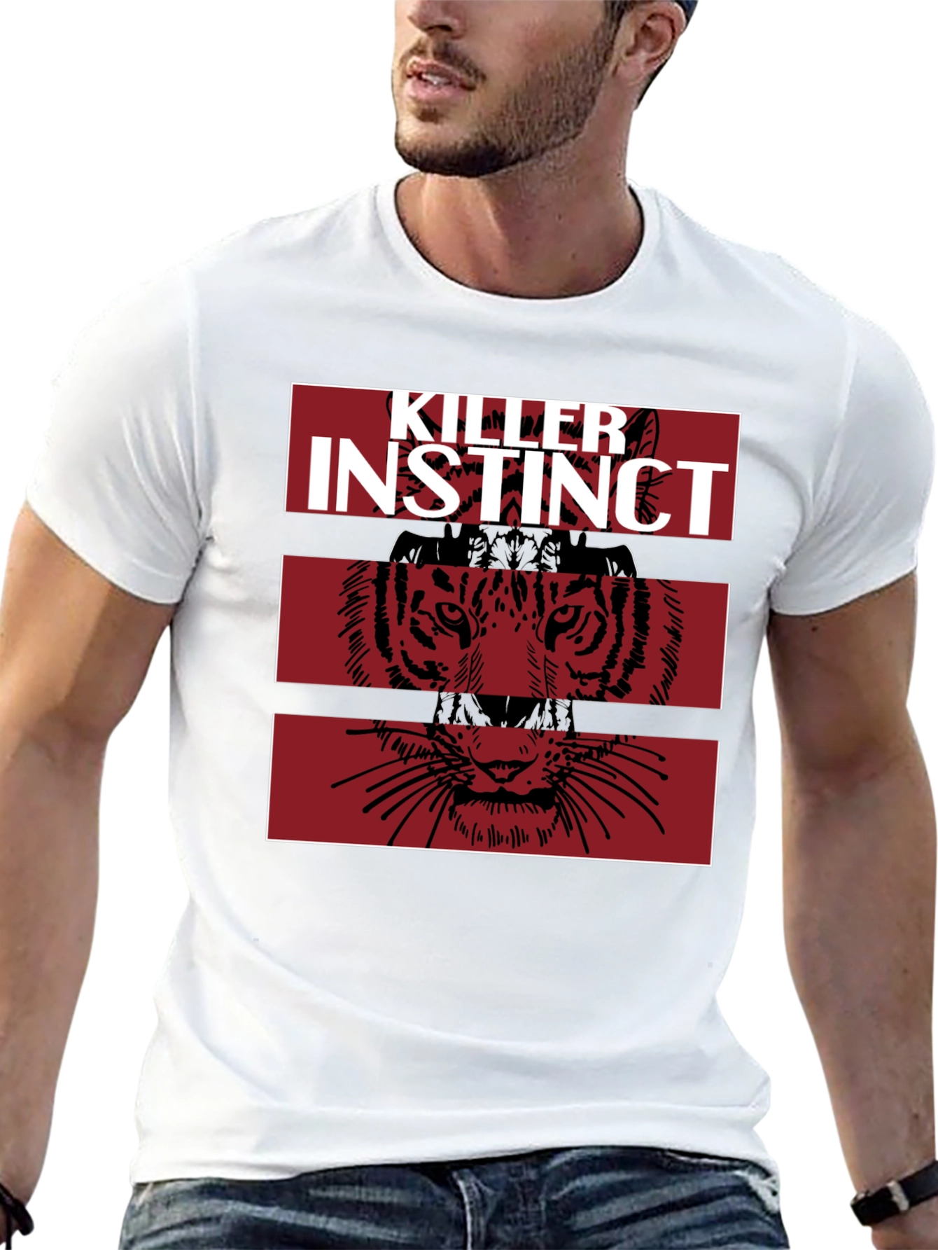 Killer Instinct Tiger Graphic Tee - Black