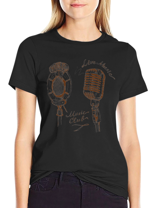 Vintage Music Club Graphic Tee