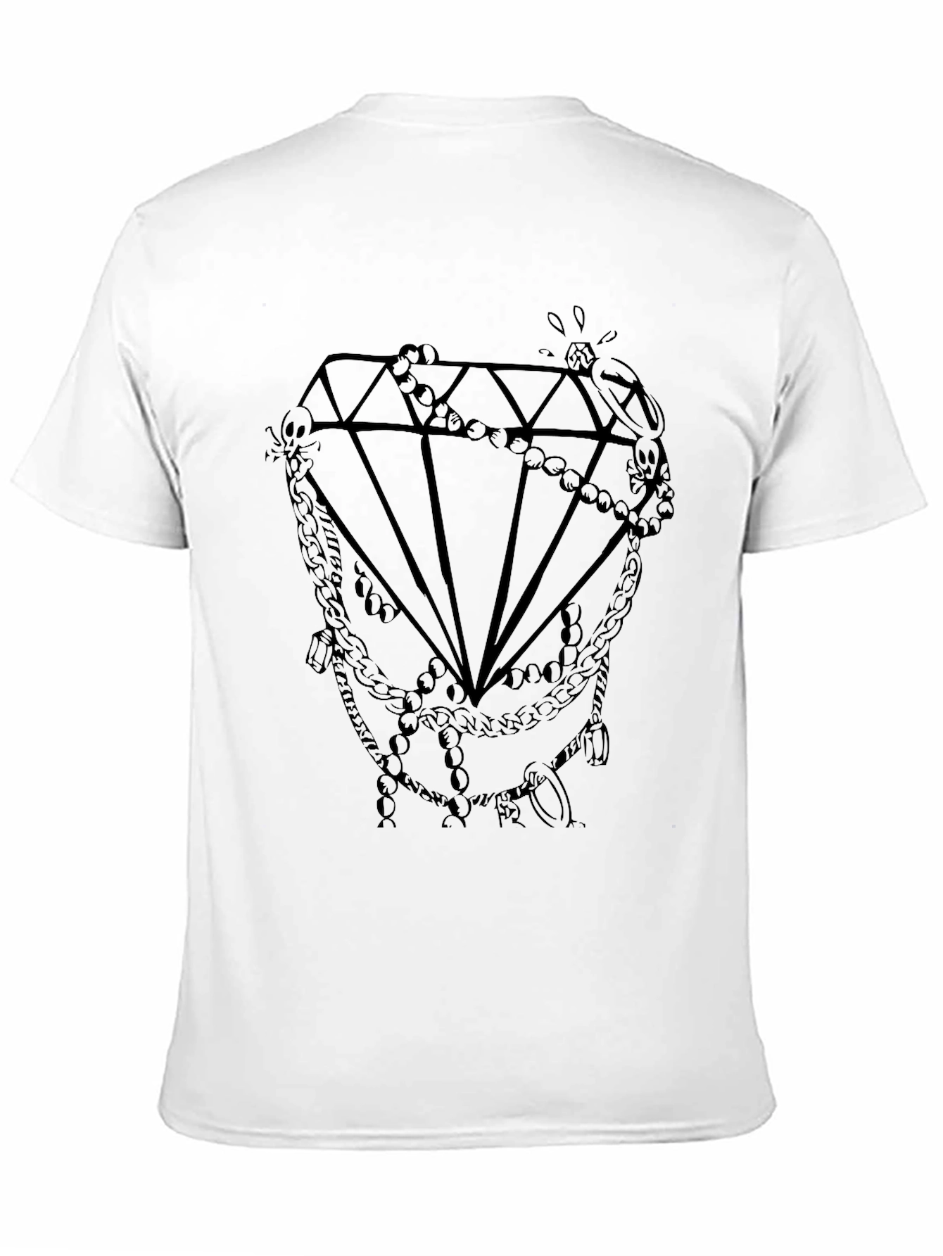 Diamond Graphic Tee - Modern Style