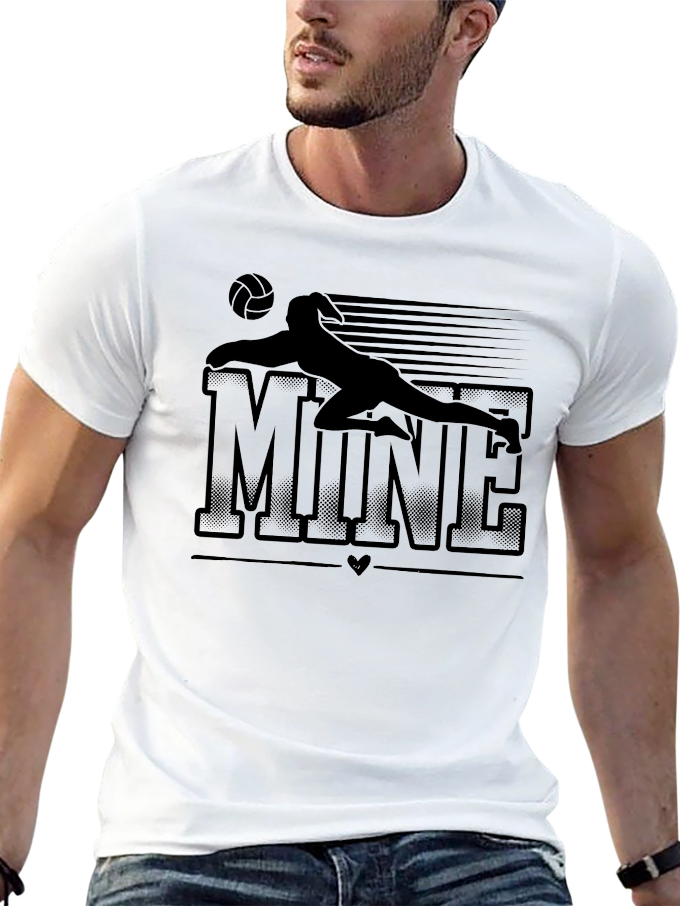 Volleyball Dive T-Shirt - MINE