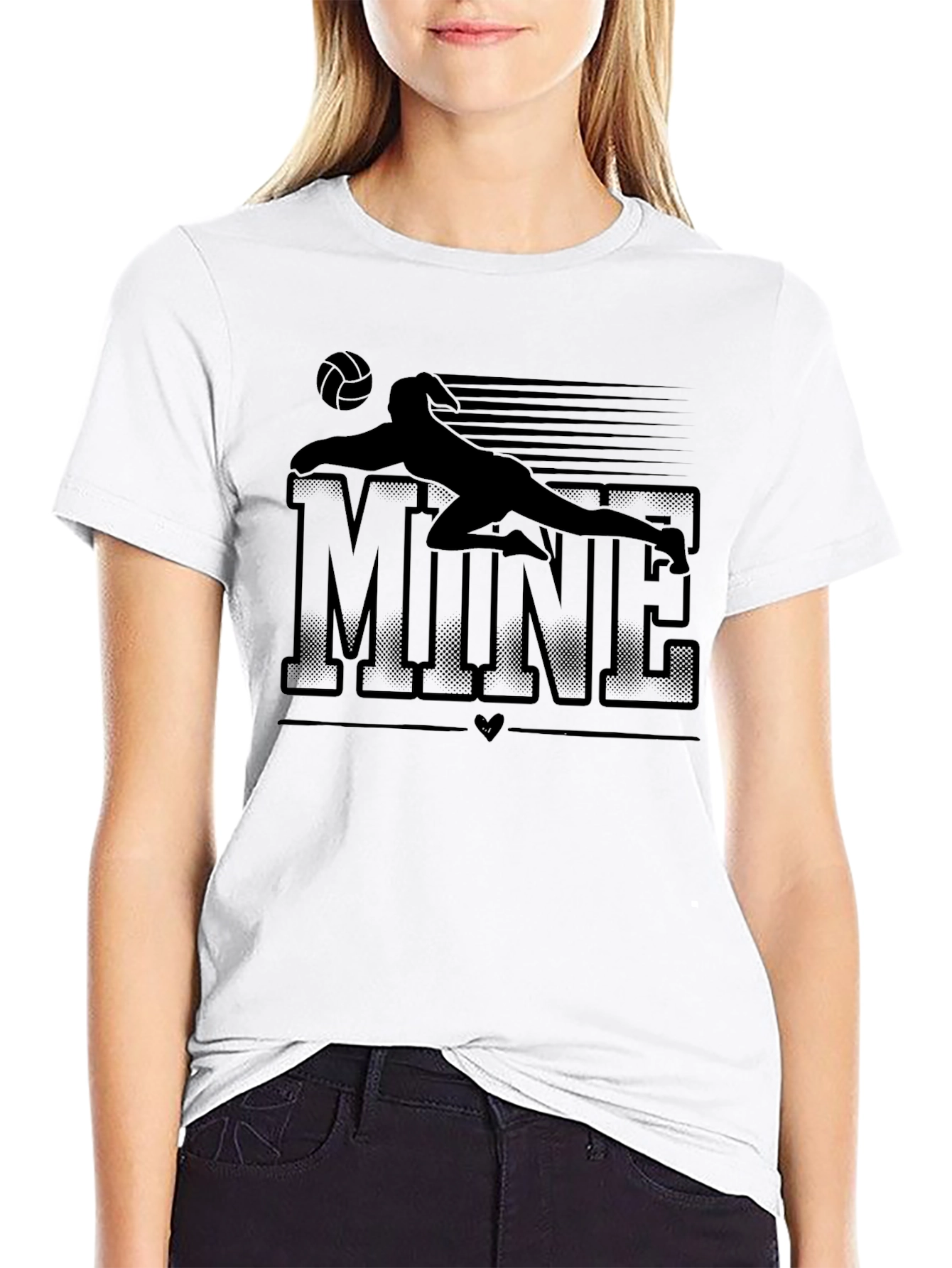Volleyball Dive T-Shirt - MINE