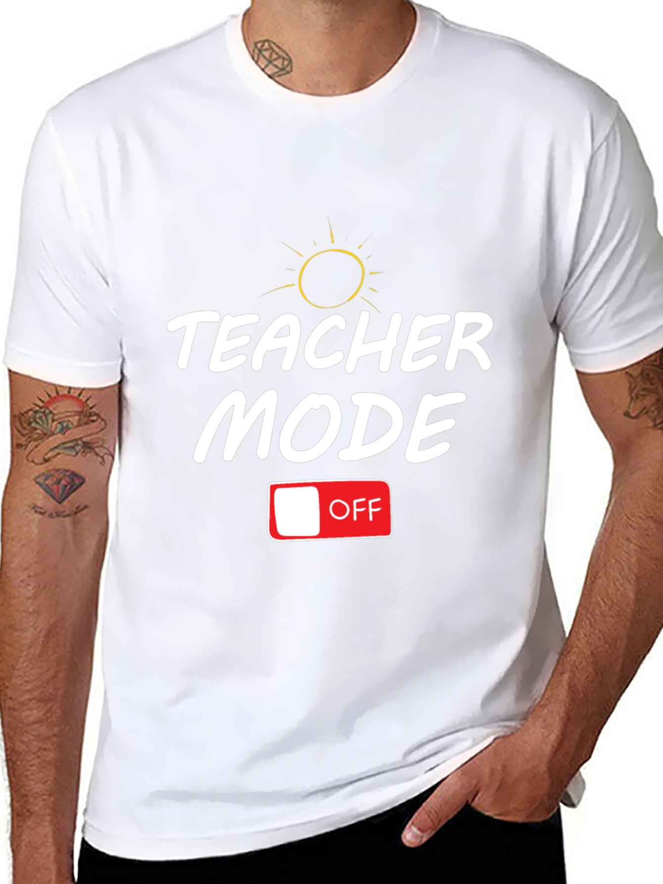Teacher Mode Off T-Shirt - Relax & Recharge!
