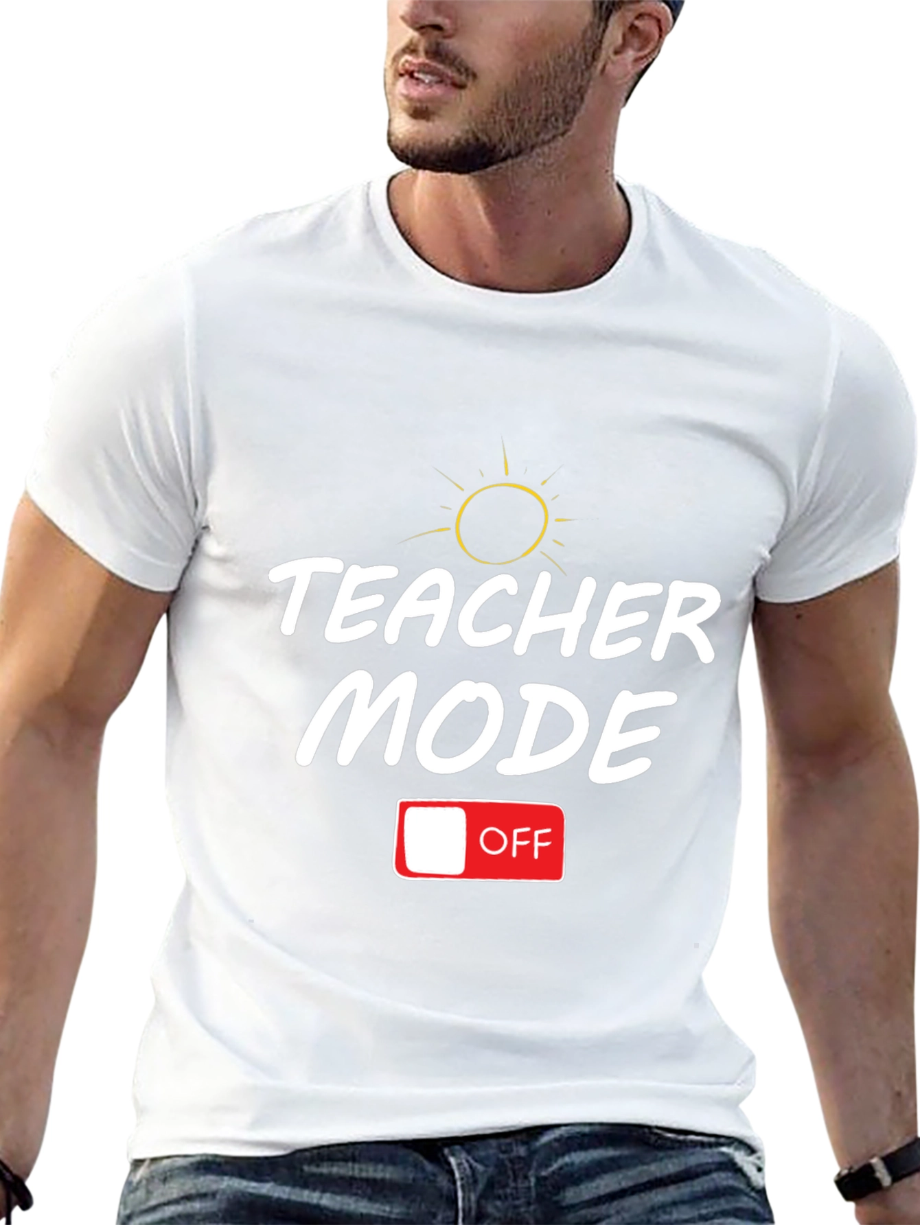 Teacher Mode Off T-Shirt - Relax & Recharge!